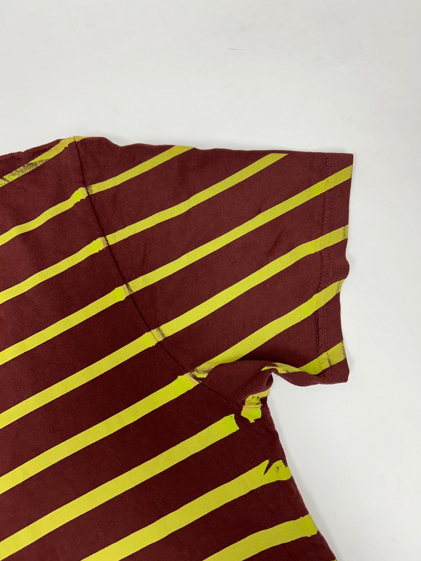 Vintage Globe Shoes Skateboarding Down Stripe Slim Fit Skate Tee New Medium 19.5x28.25 Inches DS Brand New Old Stock With Tag