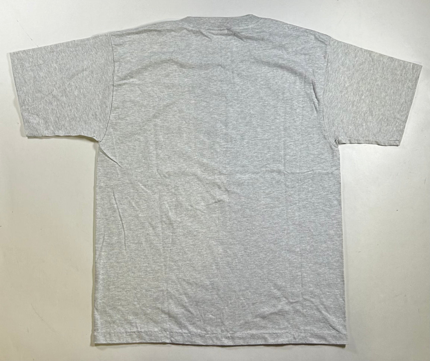 Vintage 90s Vans Logo Skate Brand Shirt Heather Gray Skateboarding Large 22.25x29.5 Inches