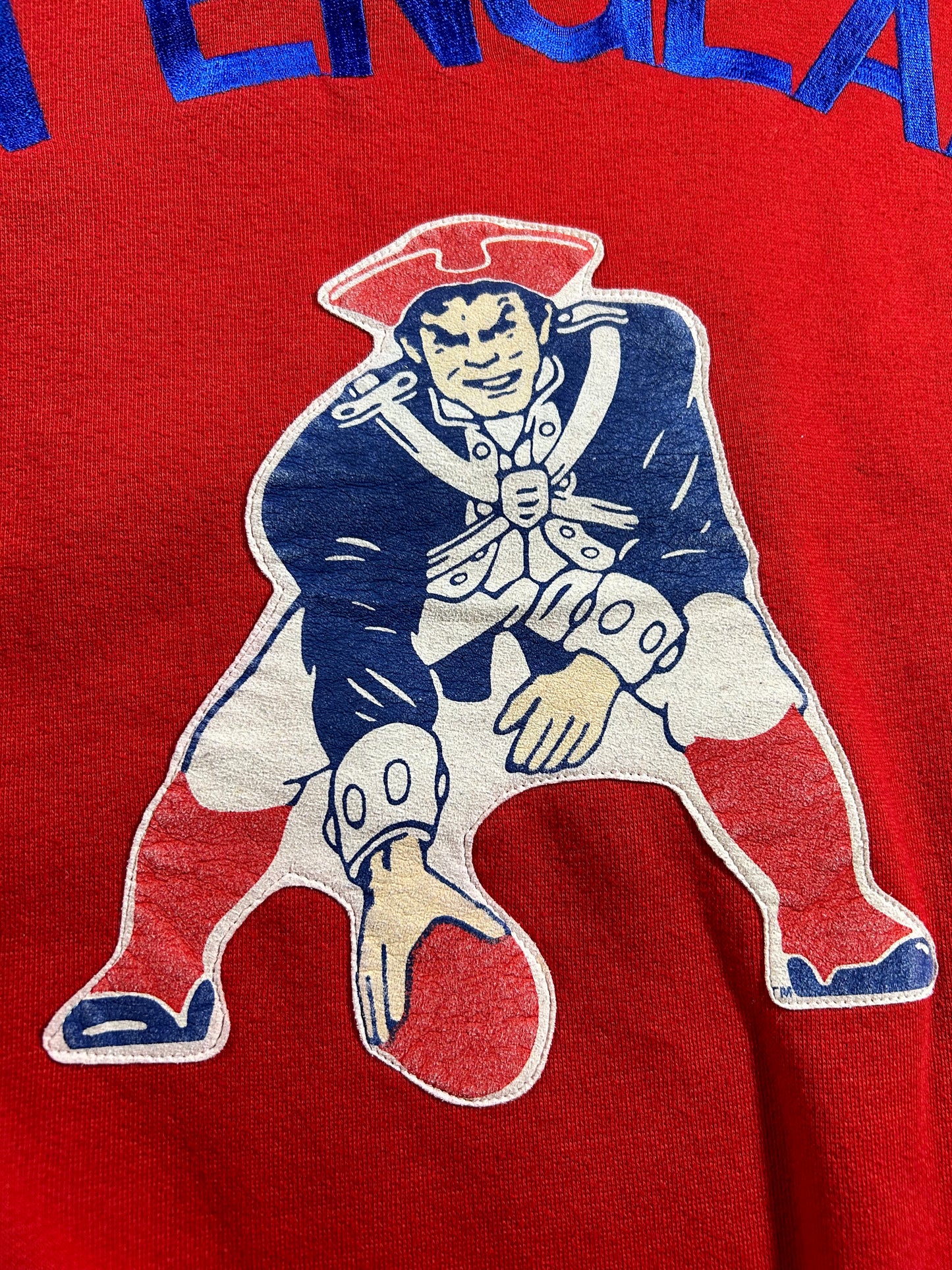 Vintage Nike NFL Quarter Zip Jacket New England Patriots Large 25.75x25.75 90s