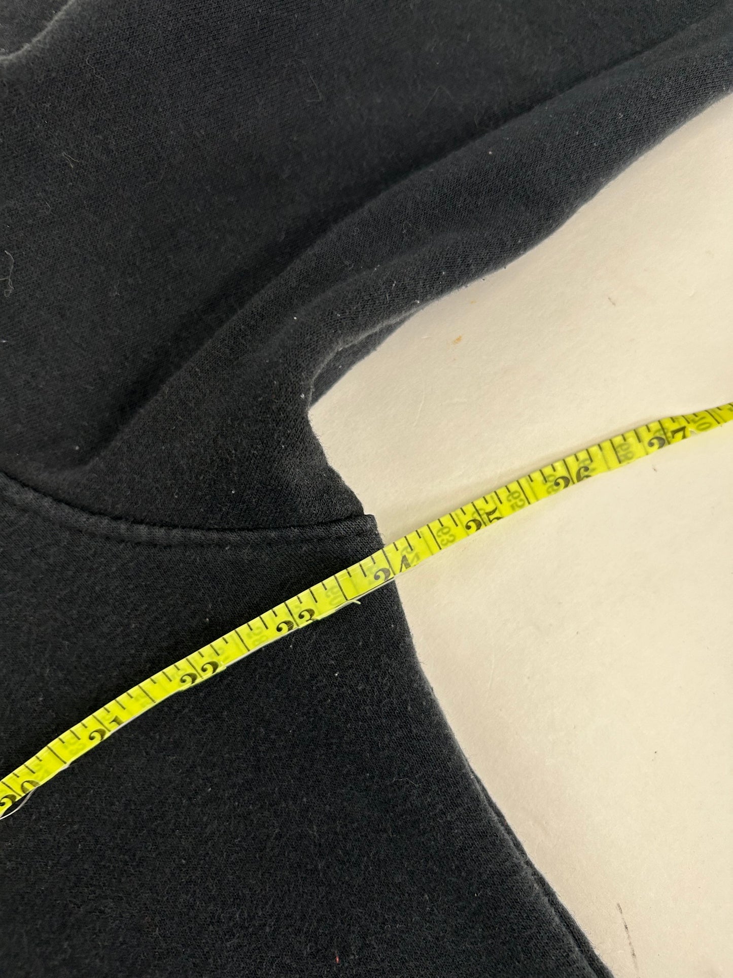 Spyder Hoodie Black/Red Pullover Sweatshirt Long Sleeve Large 24x28 Inches