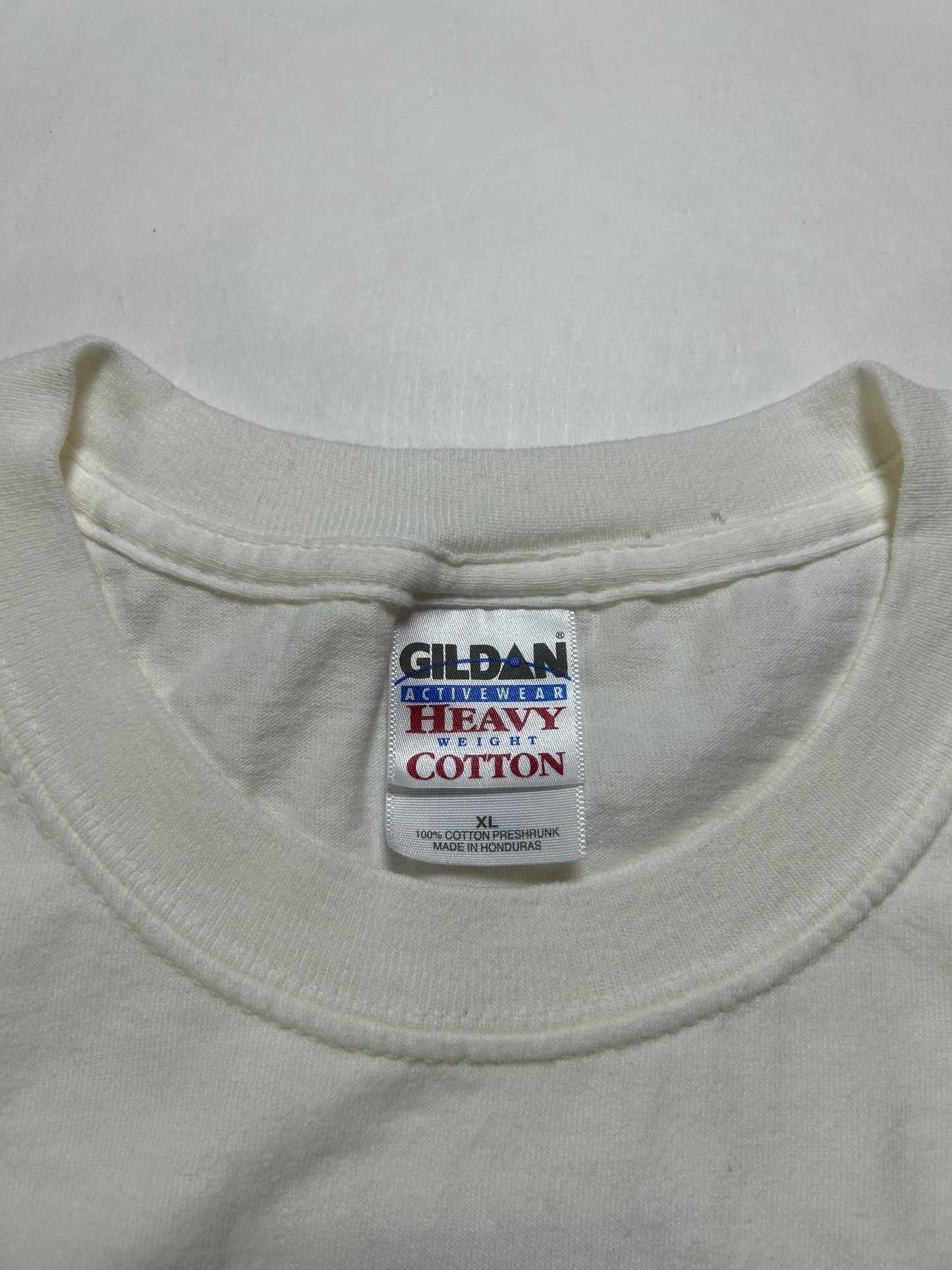 2004 New York Rangers Mike Richter Retirement Once A Ranger Always A Rangers Tee #35 February 4, 2004 Nextel Promo XL 24x31.25 Inches