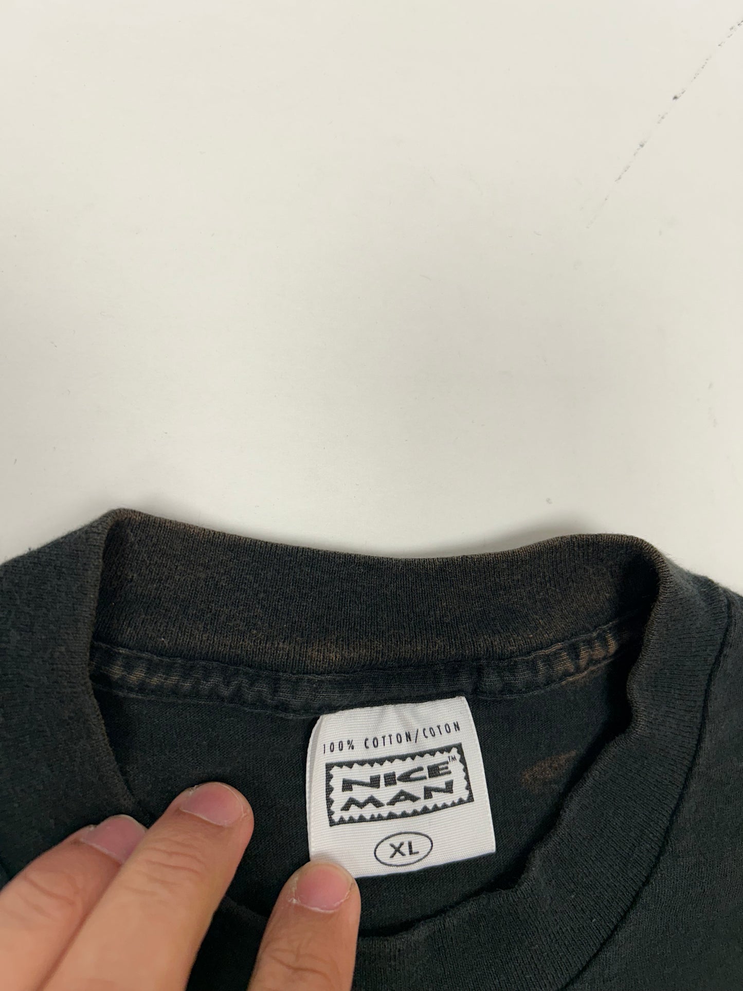 Vintage 1993 R.E.M. Monster Music Band Album Tee Nice Man Tag REM XL 23x30.25 Inches Faded As Is