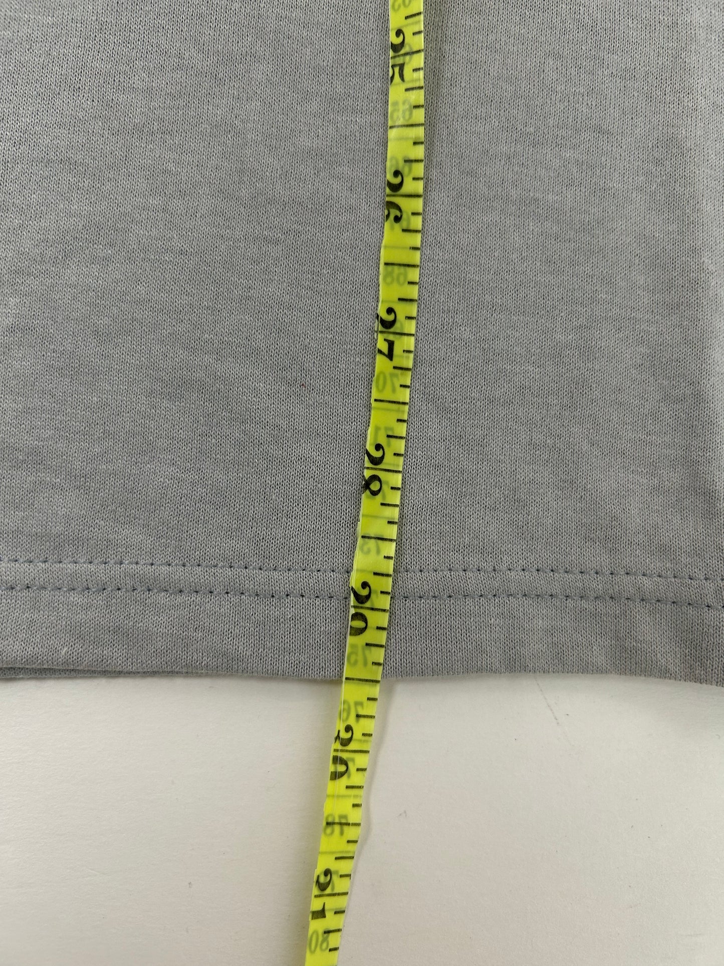 Edgewood NJ first edition “Deeper Than The Roots.” Tee XL/L Fit 22.5x29.5 Inches 90s Jerzees 50/50 Blend USA Made Slate Gray