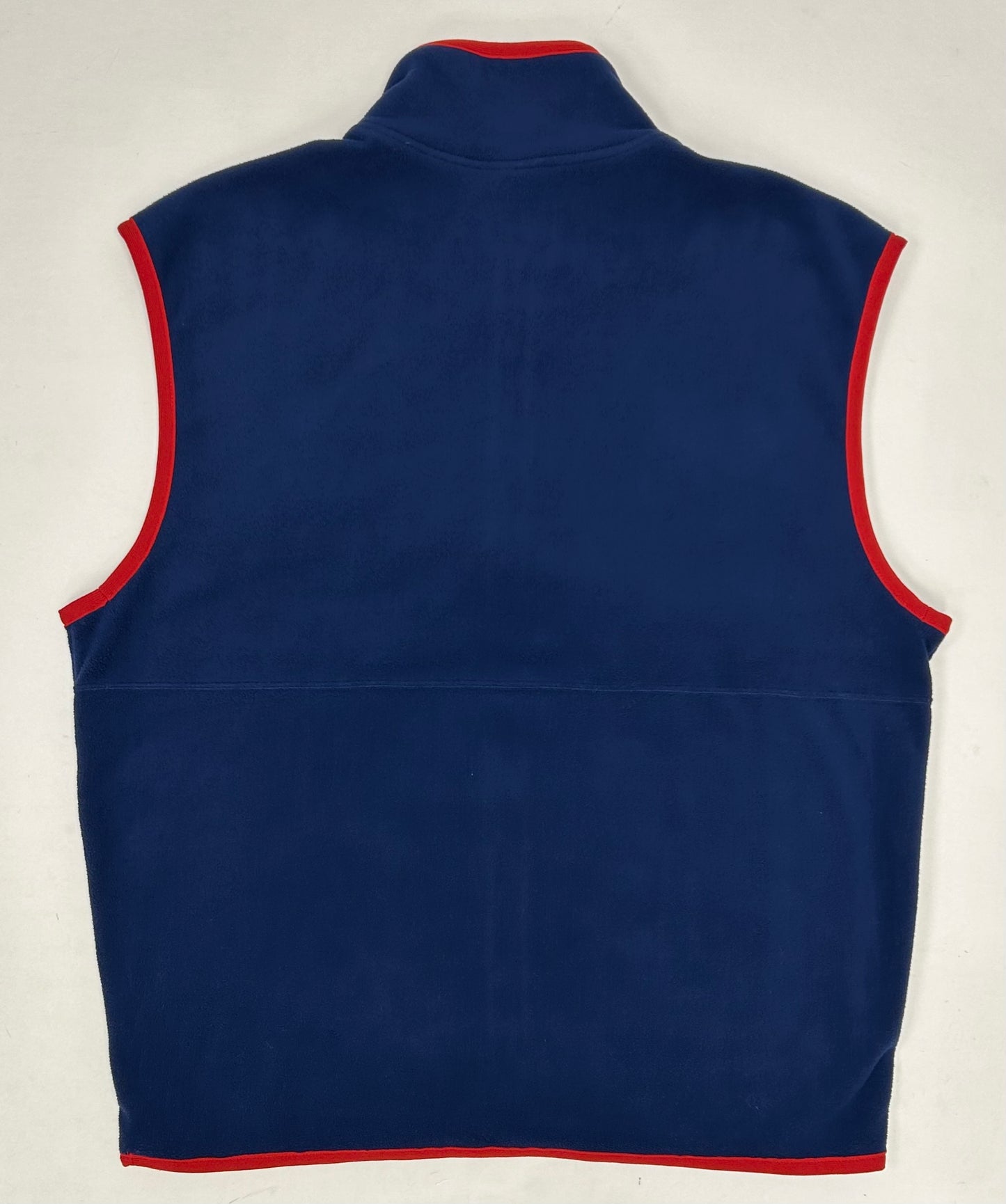 Vintage Nike USA Soccer Team Vest XL Blue Red Fleece Swoosh With USA Sticker