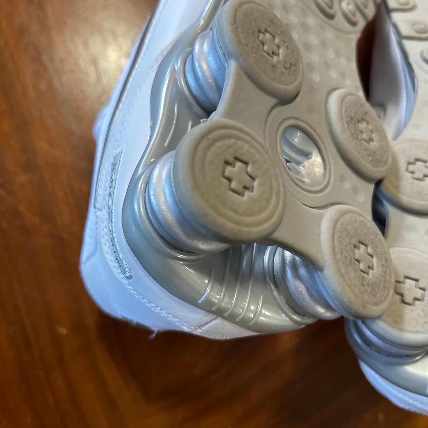 Nike Shox Avenue White 833584-100 2016 As Is No Box Good Condition