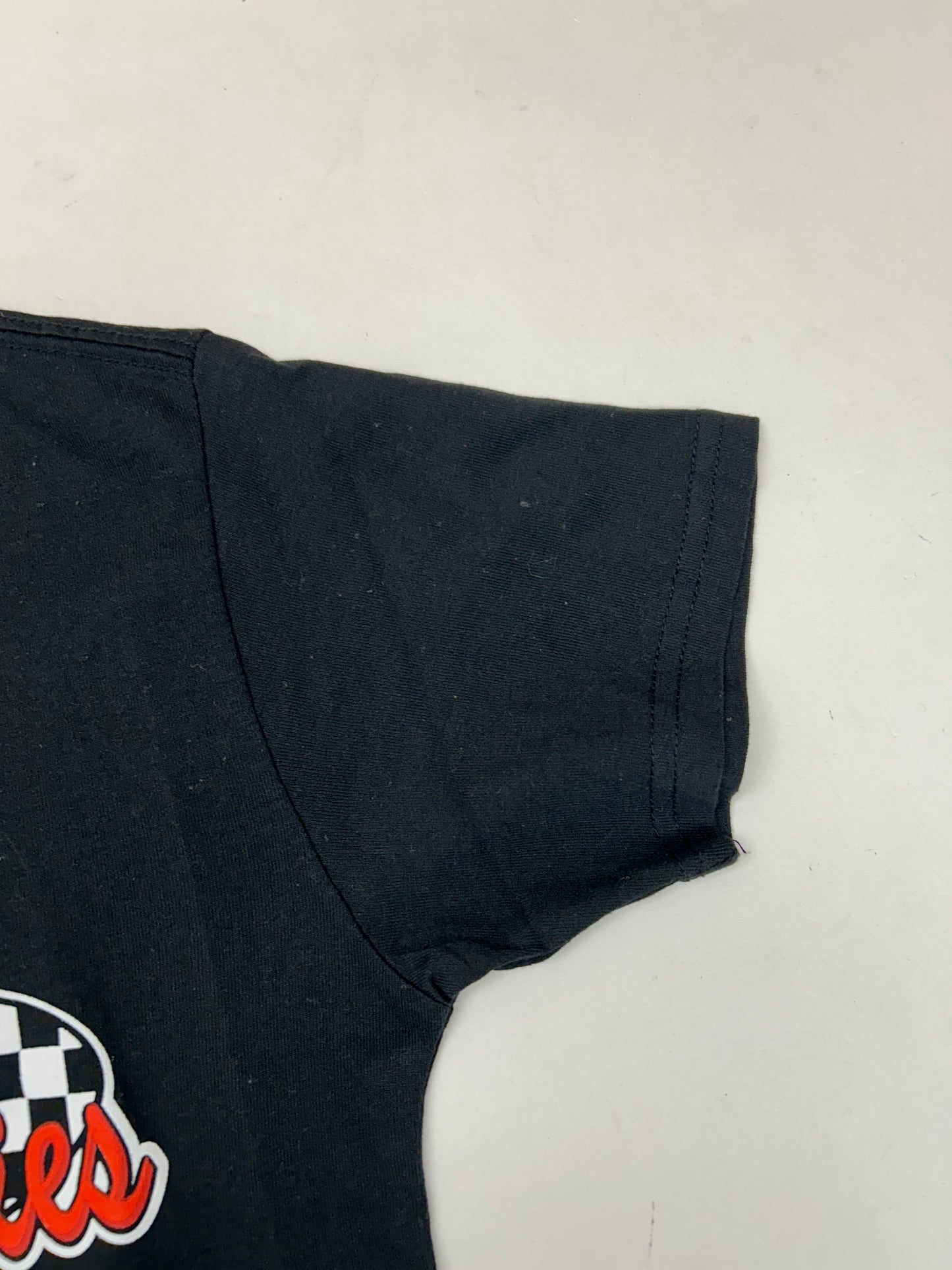 World Industries Devil Man Checkerboard Graphic Skate Tee Small 18.25x27.75 Inches