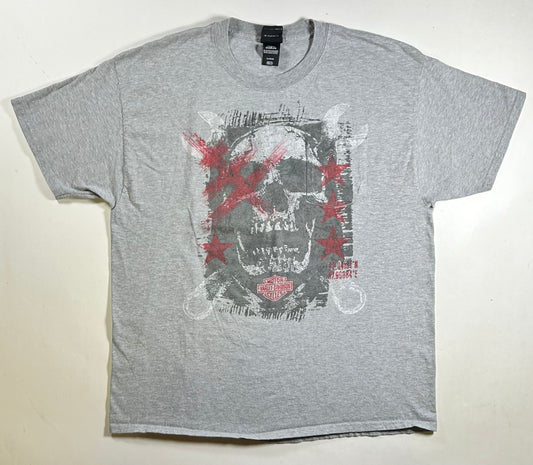 2021 Harley Davidson Motorcycles Of Bergen County Rochelle Park, NJ Skull Graphic Tee 23.5x30 Inches