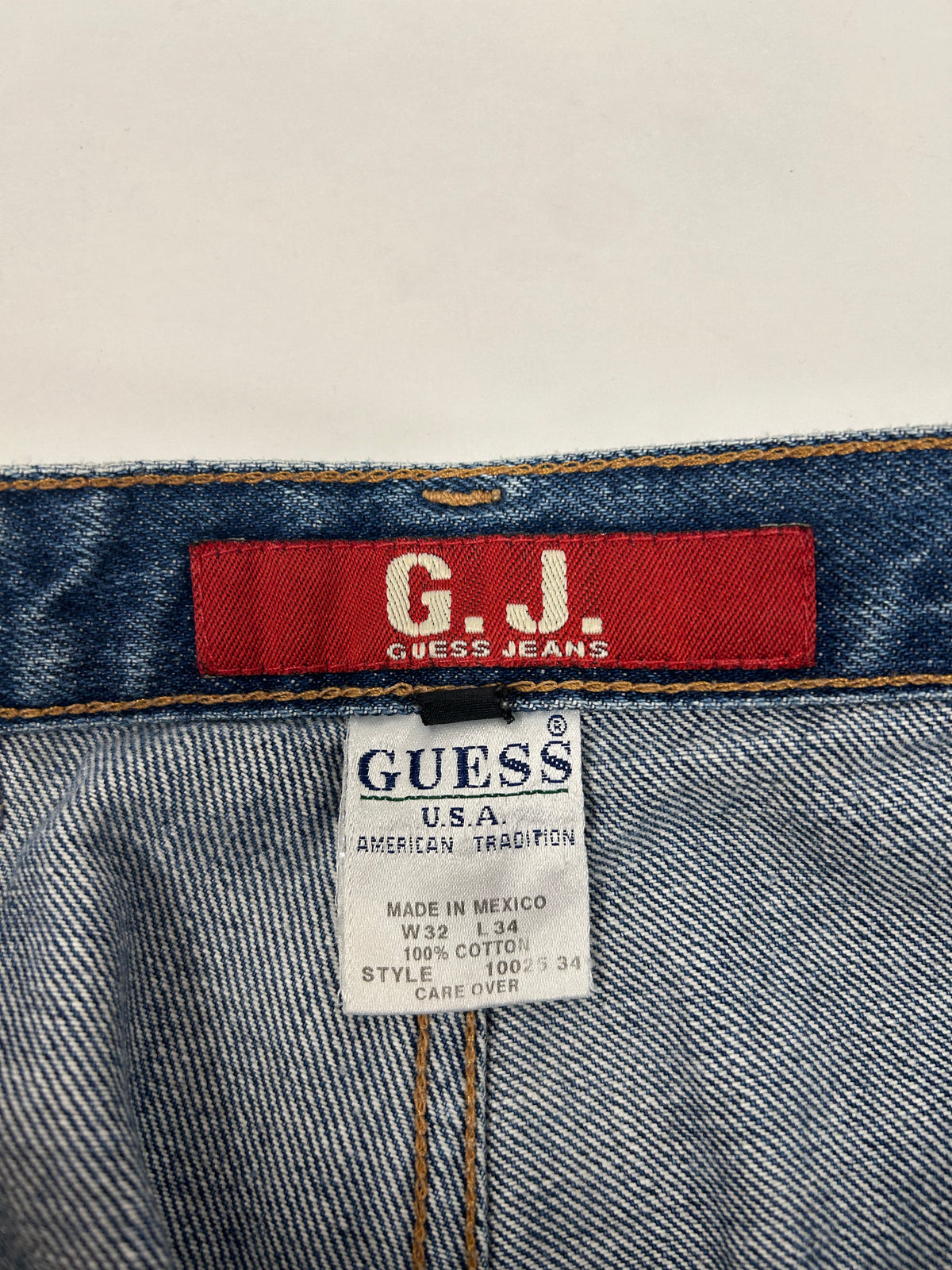 Guess Men’s Workwear D67-62W Carpenter Jeans Baggy Loose Fit Tagged 32 16x44.75 Inches