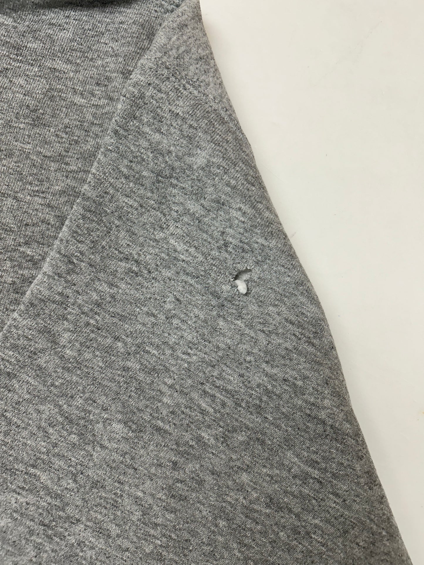 Vintage 90s Nike Center Swoosh Embroidered Logo Hooded Sweatshirt Worn In XL 27.25x28.25 Inches As Is