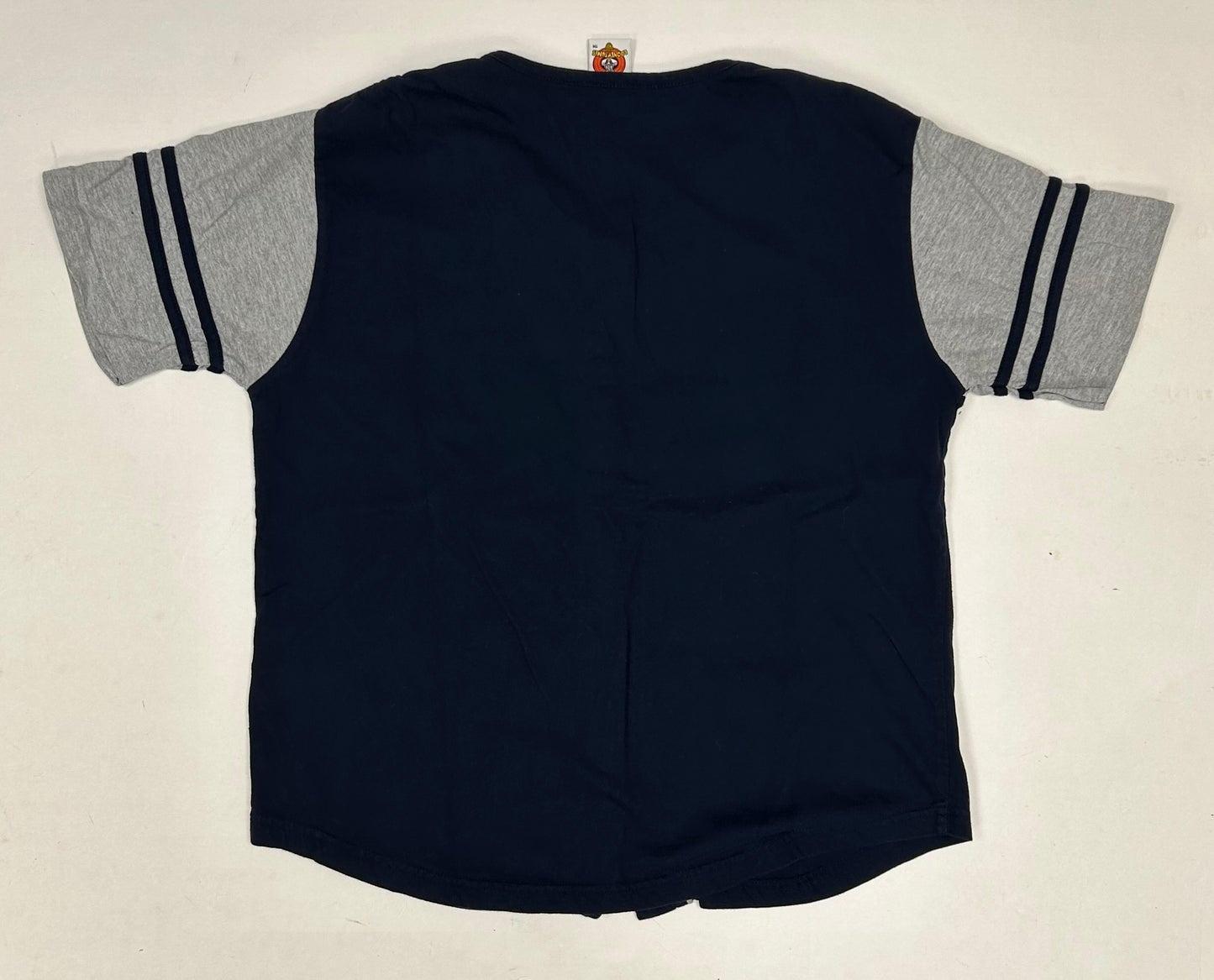 Vintage 2002 Looney Tunes Tweety Bird Get Over It Button Up Baseball Style Jersey Medium/Small 21.5x25.25 Inches