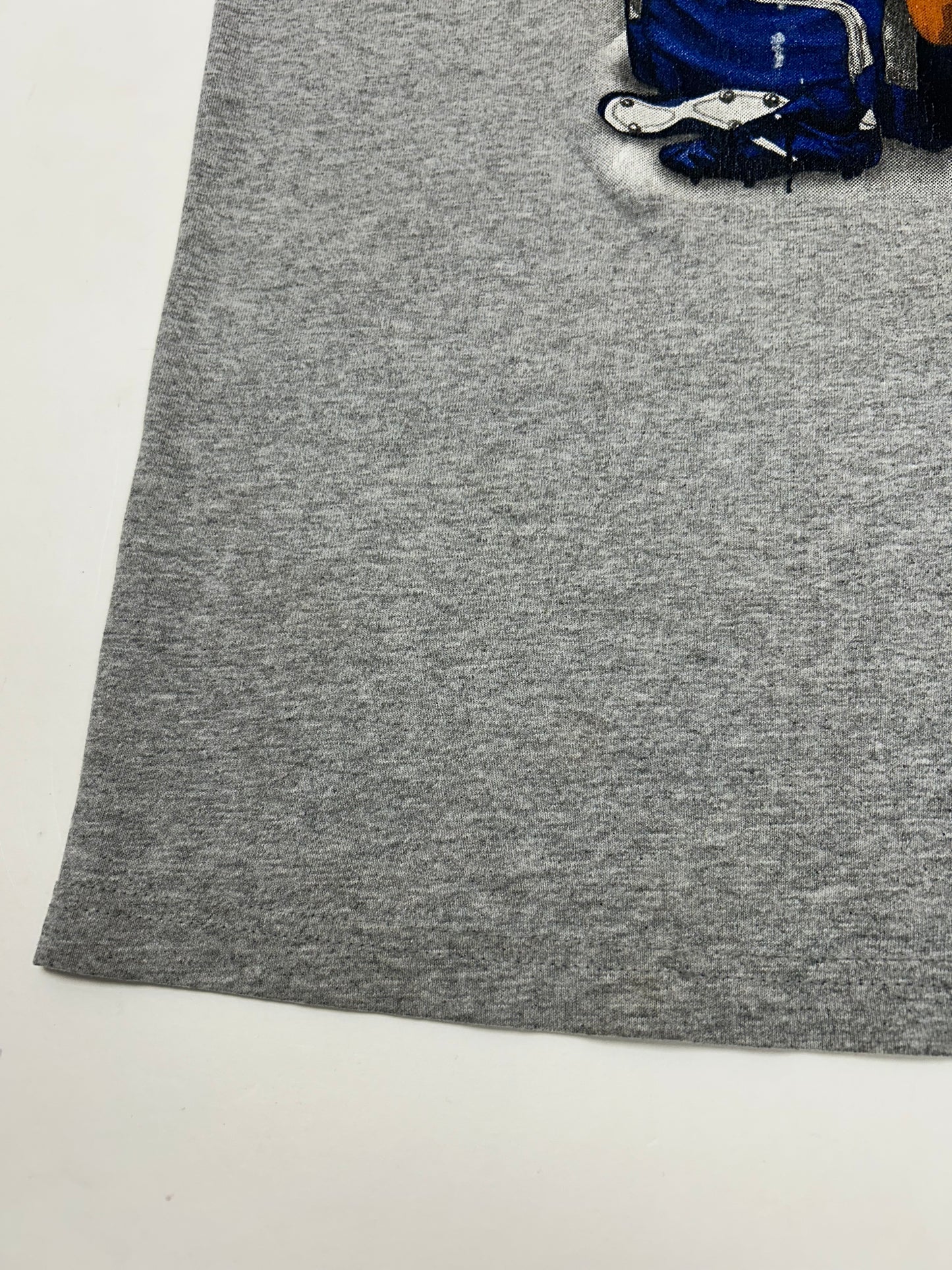 Vintage 90s Los Angeles Dodgers MLB Locker Room T-Shirt XL 24.25x30 Inches Lee Sport Nutmeg Gray