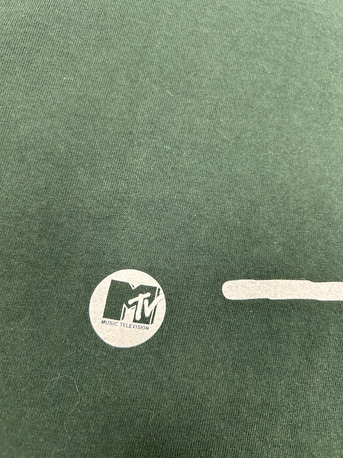 Vintage MTV Fanatic Music Celebrity Reality TV Show Promo Tee 90s 00s Y2K Large 21.5x29.75 Inches