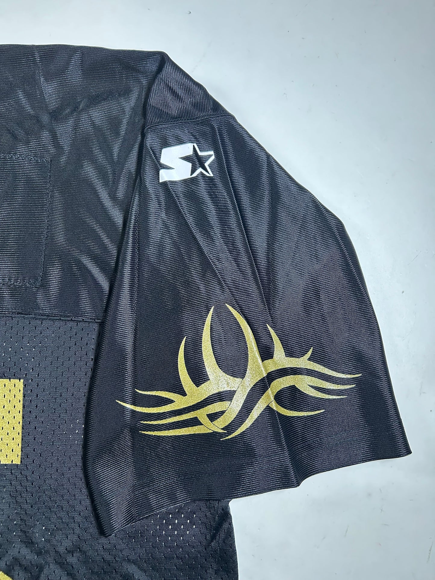 Vintage Starter WCW Goldberg Who’s Next? Wrestling #95 Football Jersey 52 XL 26.25x33 Inches