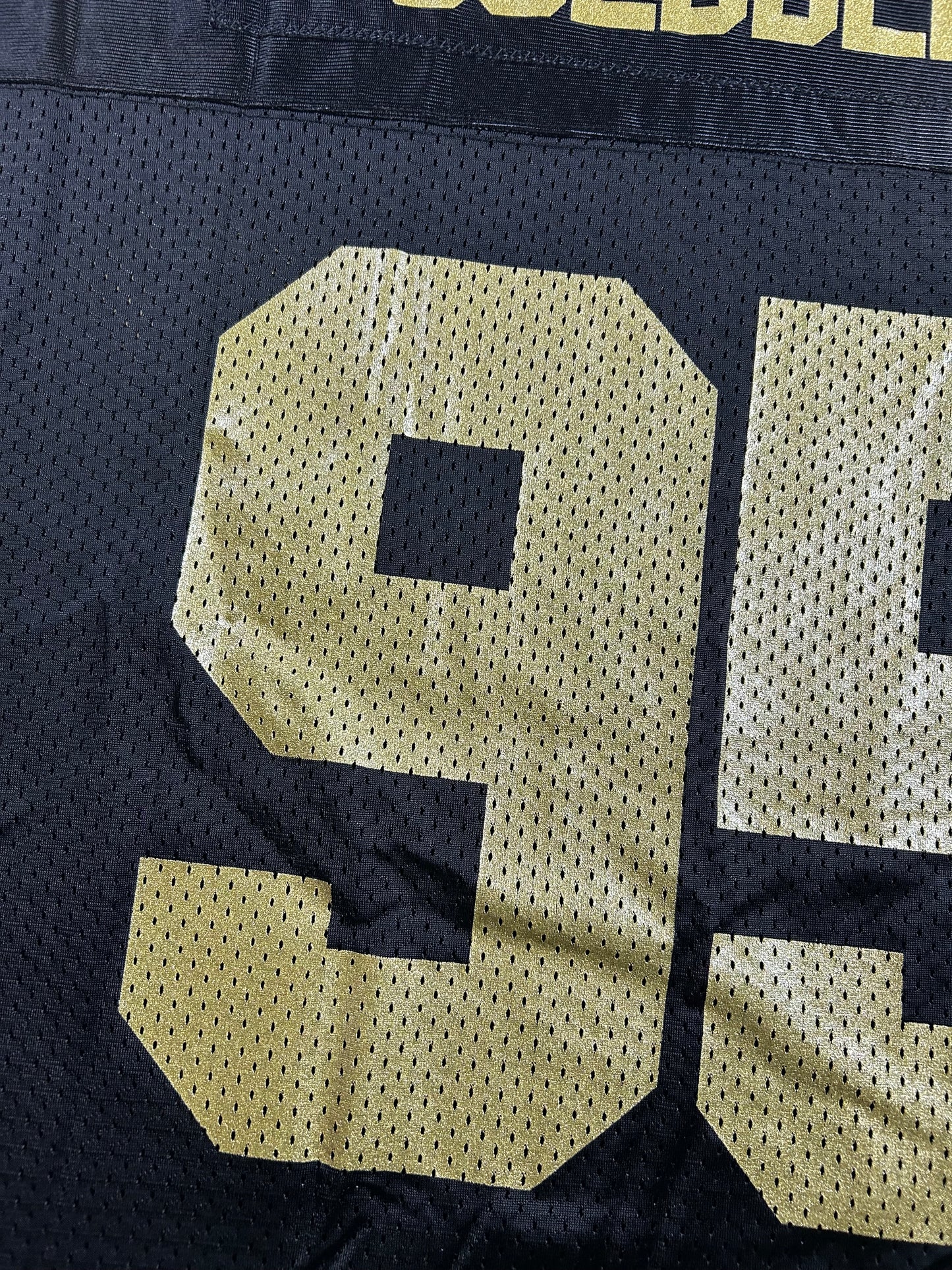 Vintage Starter WCW Goldberg Who’s Next? Wrestling #95 Football Jersey 52 XL 26.25x33 Inches