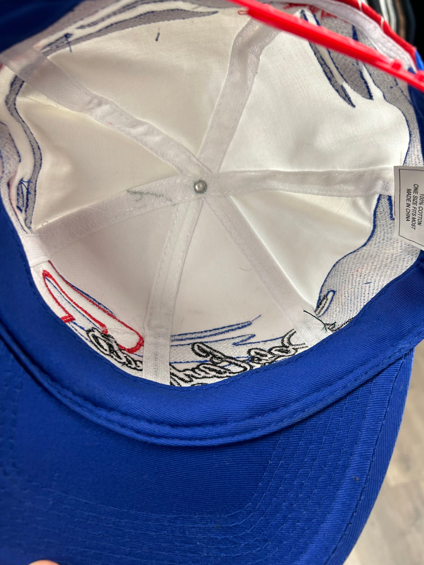 Vintage NASCAR Chase Authentics Dale Earnhardt JR. 3 SnapBack Hat Red,White,Blue