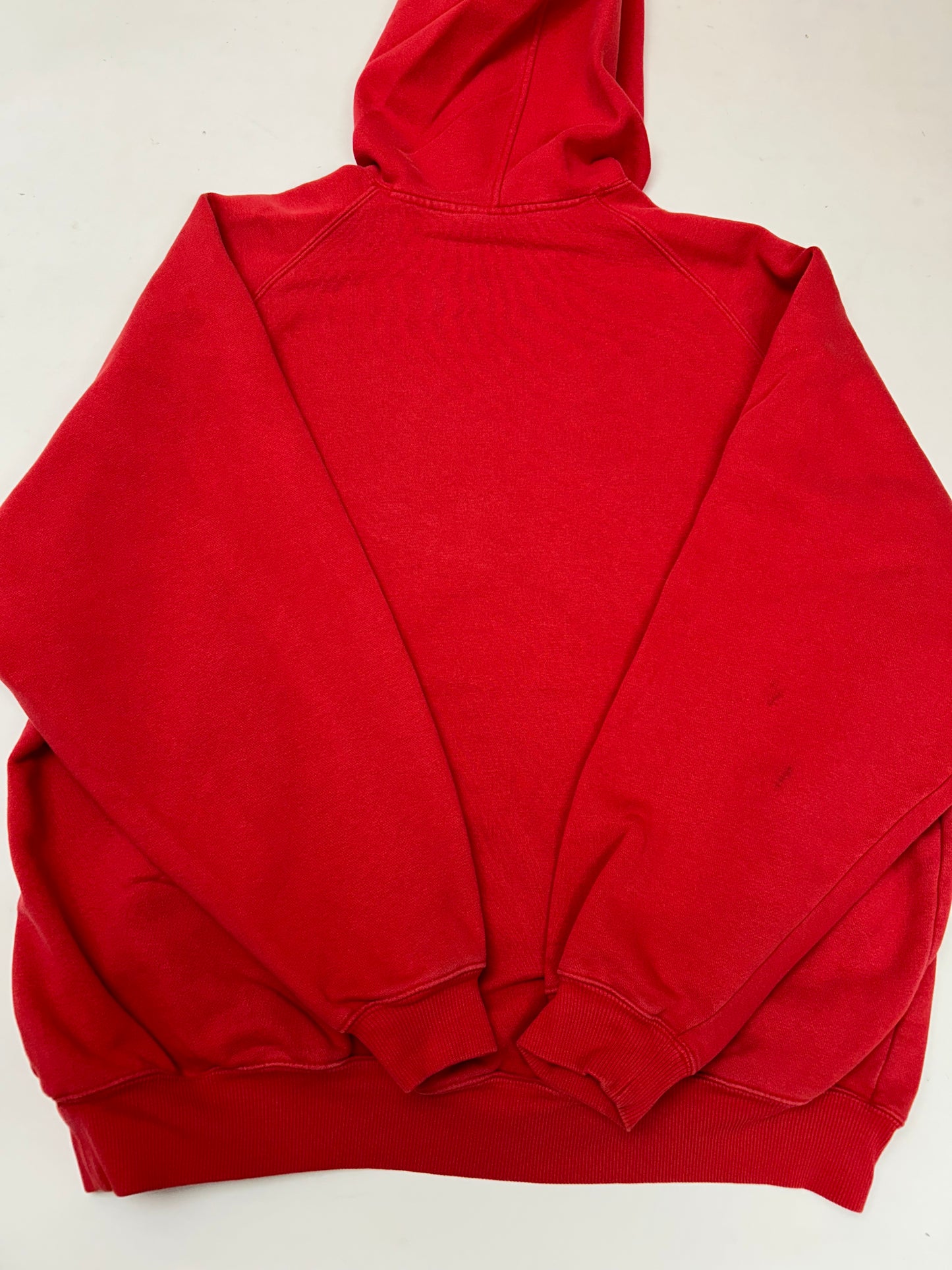 Vintage 00s Nike Team Ohio State Buckeyes College Hooded Sweatshirt Large As Is Red