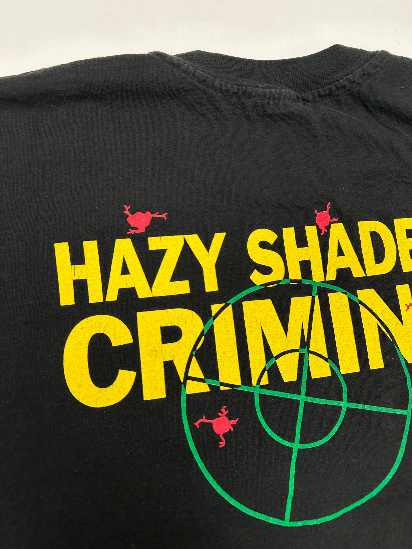 Vintage 1992 Public Enemy Greatest Misses Hazy Shade Of Criminal Rap Music Tee XL 23.25x29 Inches