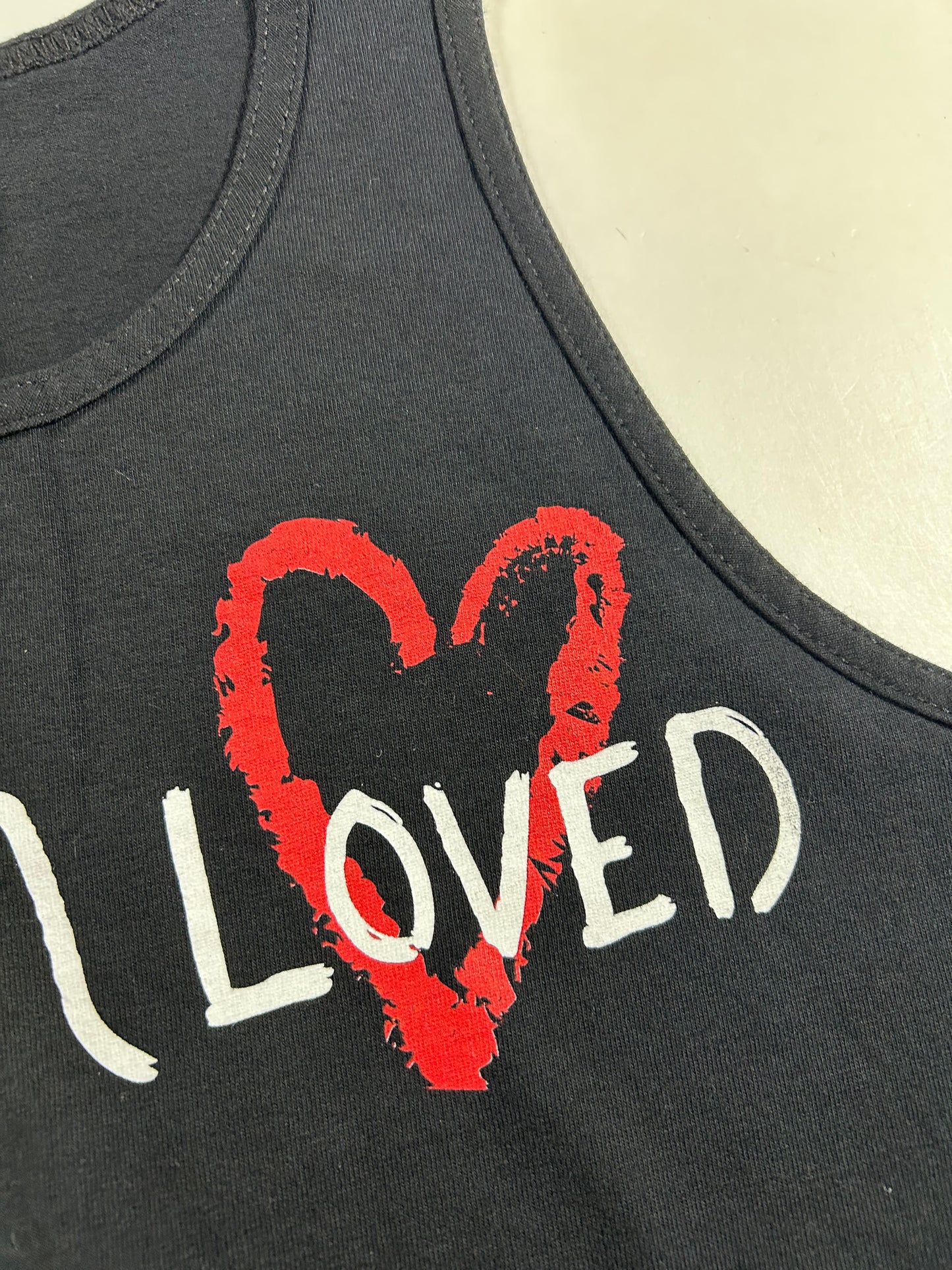 Melissa Etheridge The Revival Tour Tank Top 2008 I Am Loved Black Small 18x27.25 Inches