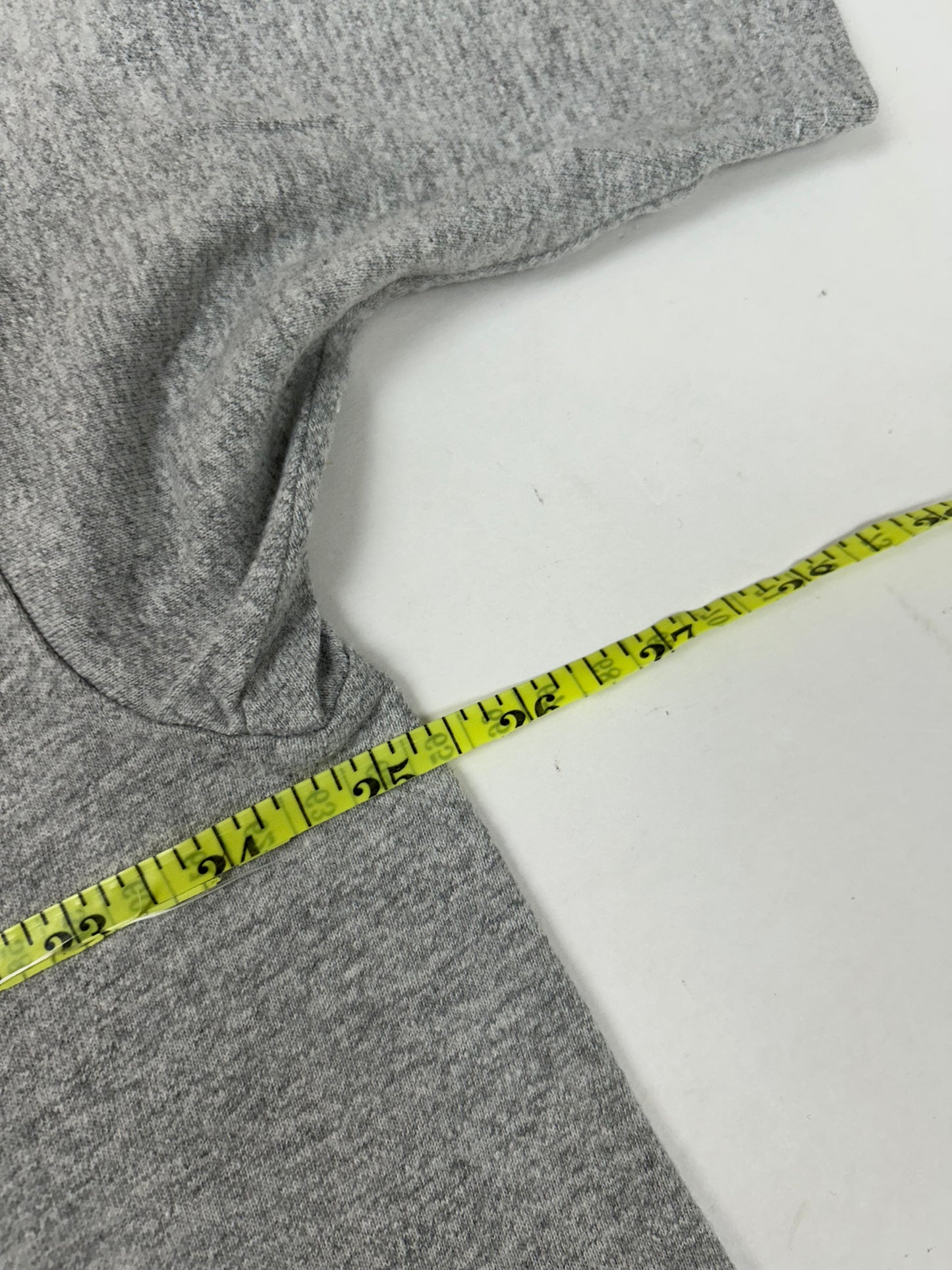 Edgewood NJ first edition “Deeper Than The Roots.” Tee 2XL  25.5x31 Inches Early 00s Champion Blank Gray 90/10 Blend Mexico