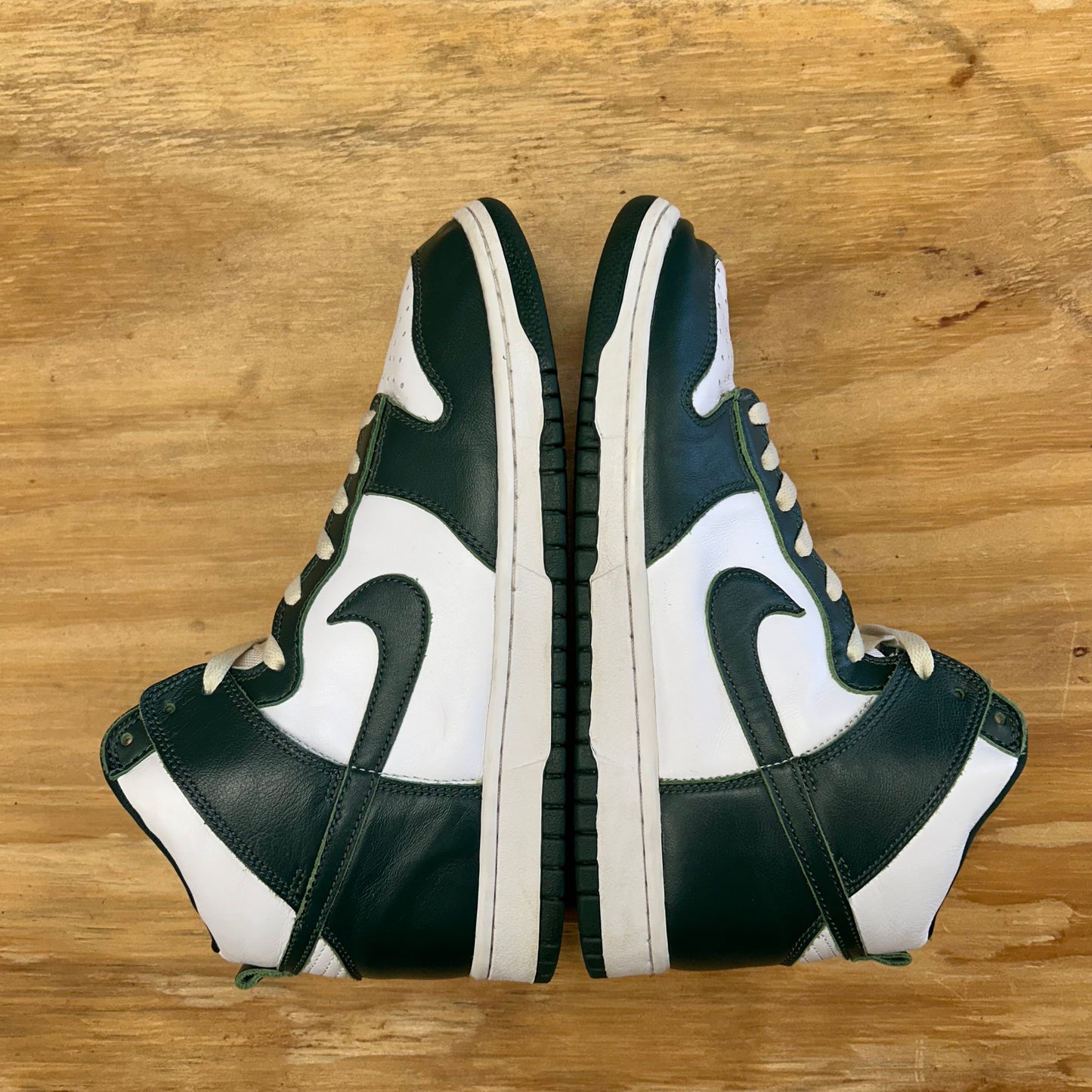 2020 Nike Dunk High SP Spartan Green CZ8149100 Men's Size 9.5 USED NO BOX CLEAN AS IS