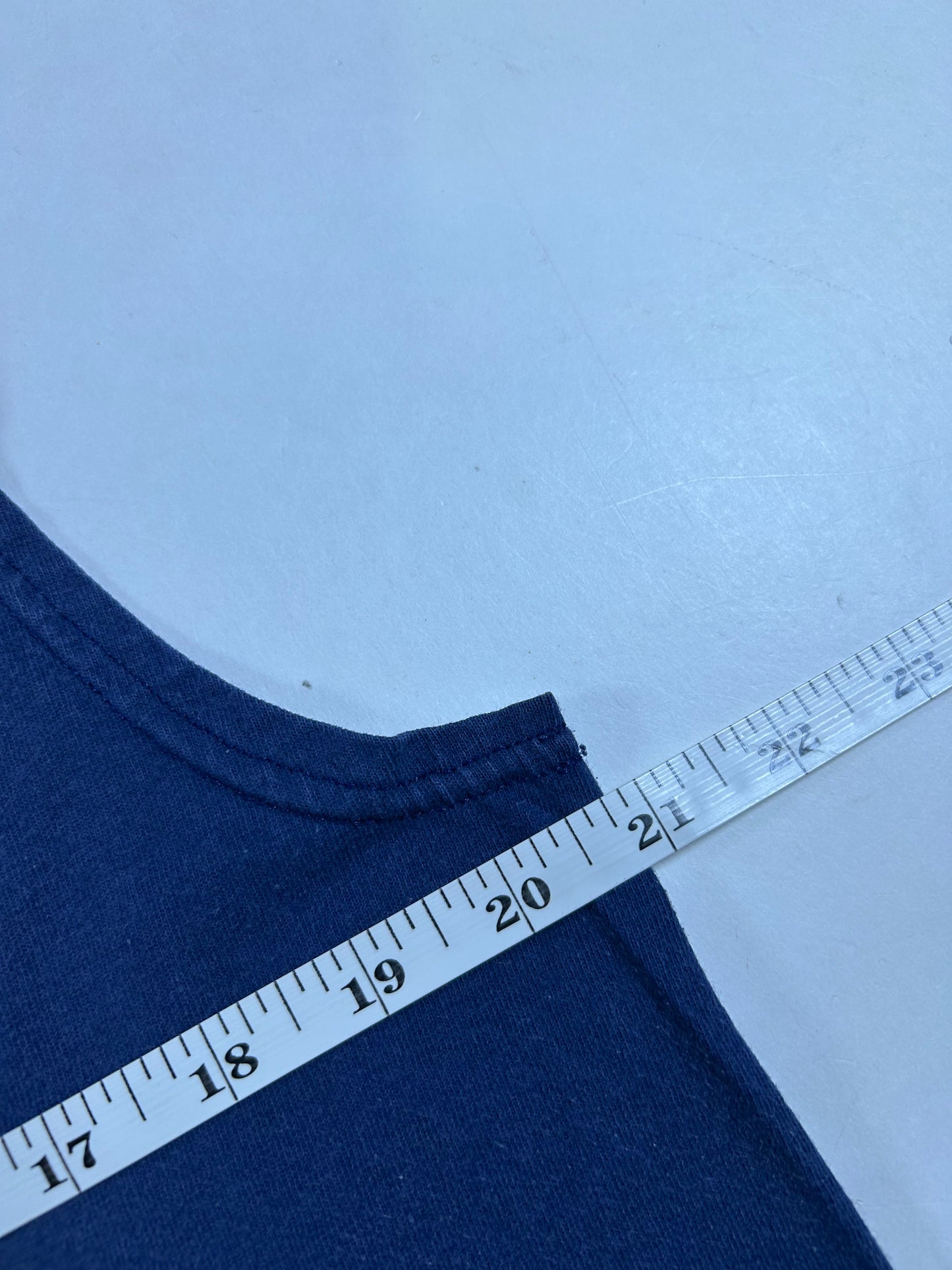 Vintage 90s Nike Tennis Court Challenge Muscle Tee Sleeves Shirt Navy Medium 20.75x28.5 Inches