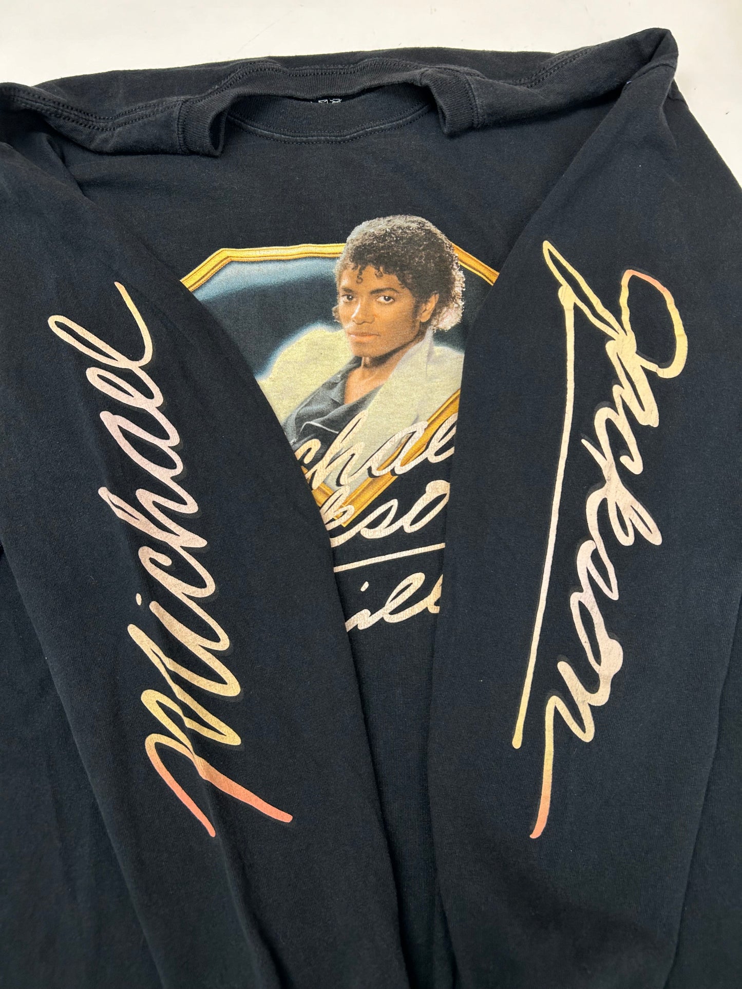 Diamond Supply Co. Micheal Jackson Thriller Black Long Sleeve Shirt Medium 19.75x27.25 In he’s