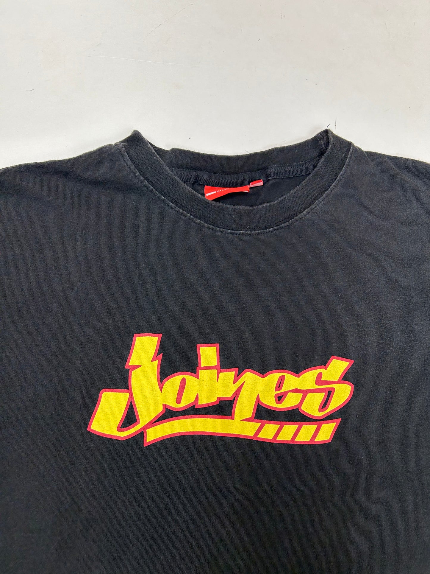 Vintage Joines Brand Streetwear Skateboarding Music Sk8 Tee XL/L Fit 22x28.75 Inches
