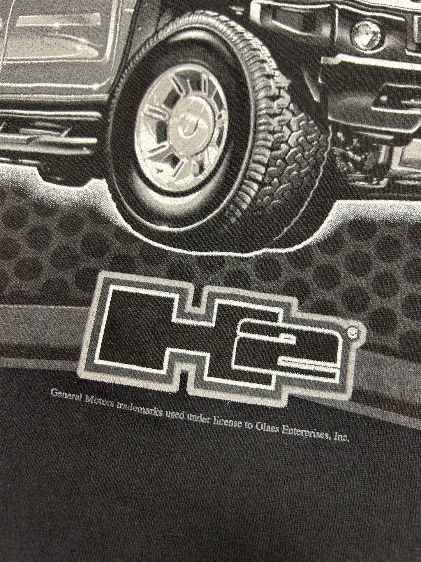 Vintage Hummer H2 Like Nothing Else Off Road GM Truck Y2K Size XL 23.25x30.25 Inches