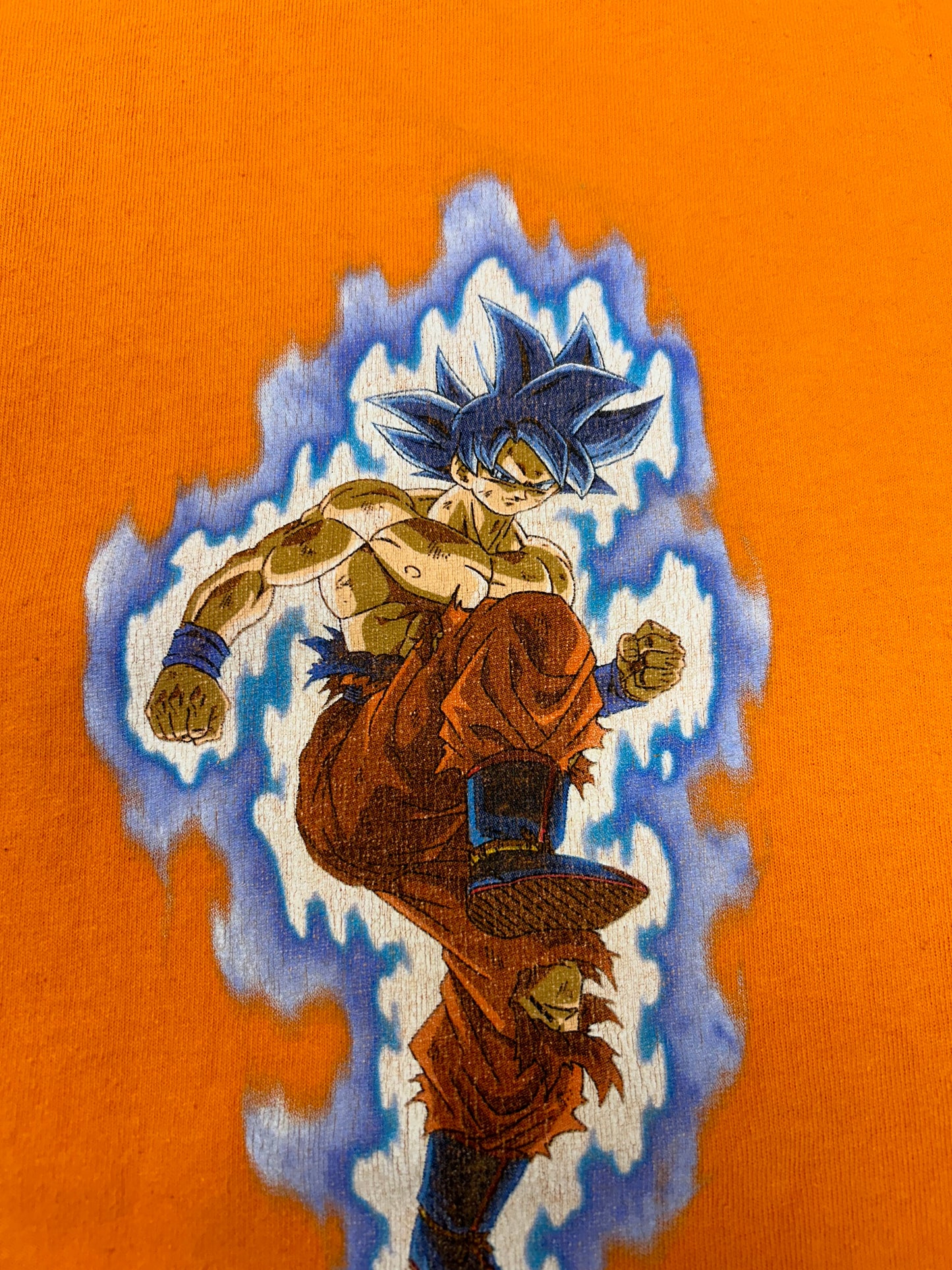 Primitive X Dragon Ball Z Dragon Ball Super Tee Orange Large 22x27.75 Inches