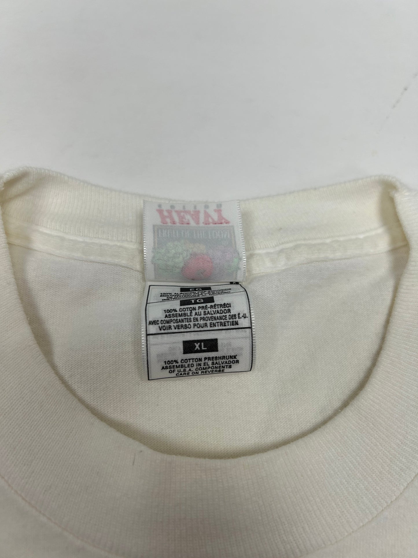 Vintage 90s Radio Station Big 105 FM New York Promo Tee XL 23.5x31.25 Inches
