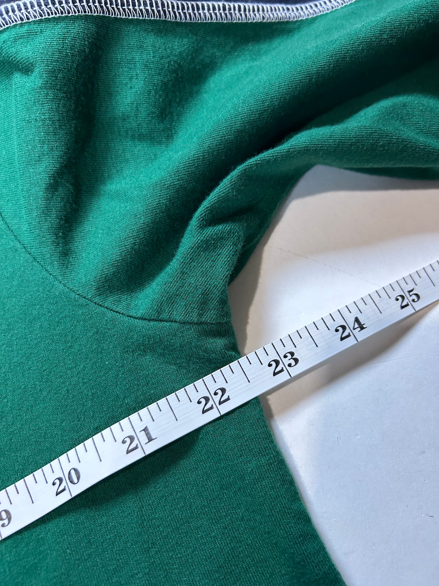 Vintage 2000s NFL RBK New York Jets Football Long Sleeve Tee Large Green/Black 22.5x29.5/30.5 Inches