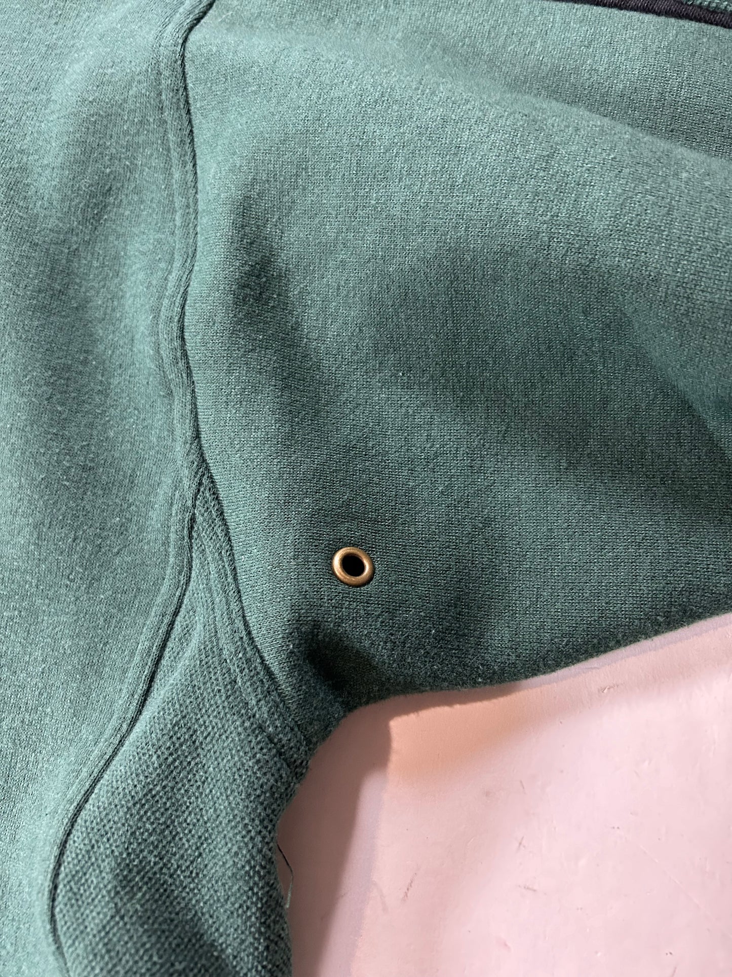 Vintage Lee Sport New York Jets NFL Embroidered Logo Crewneck Sweatshirt Green XL 27x29.25 Inches