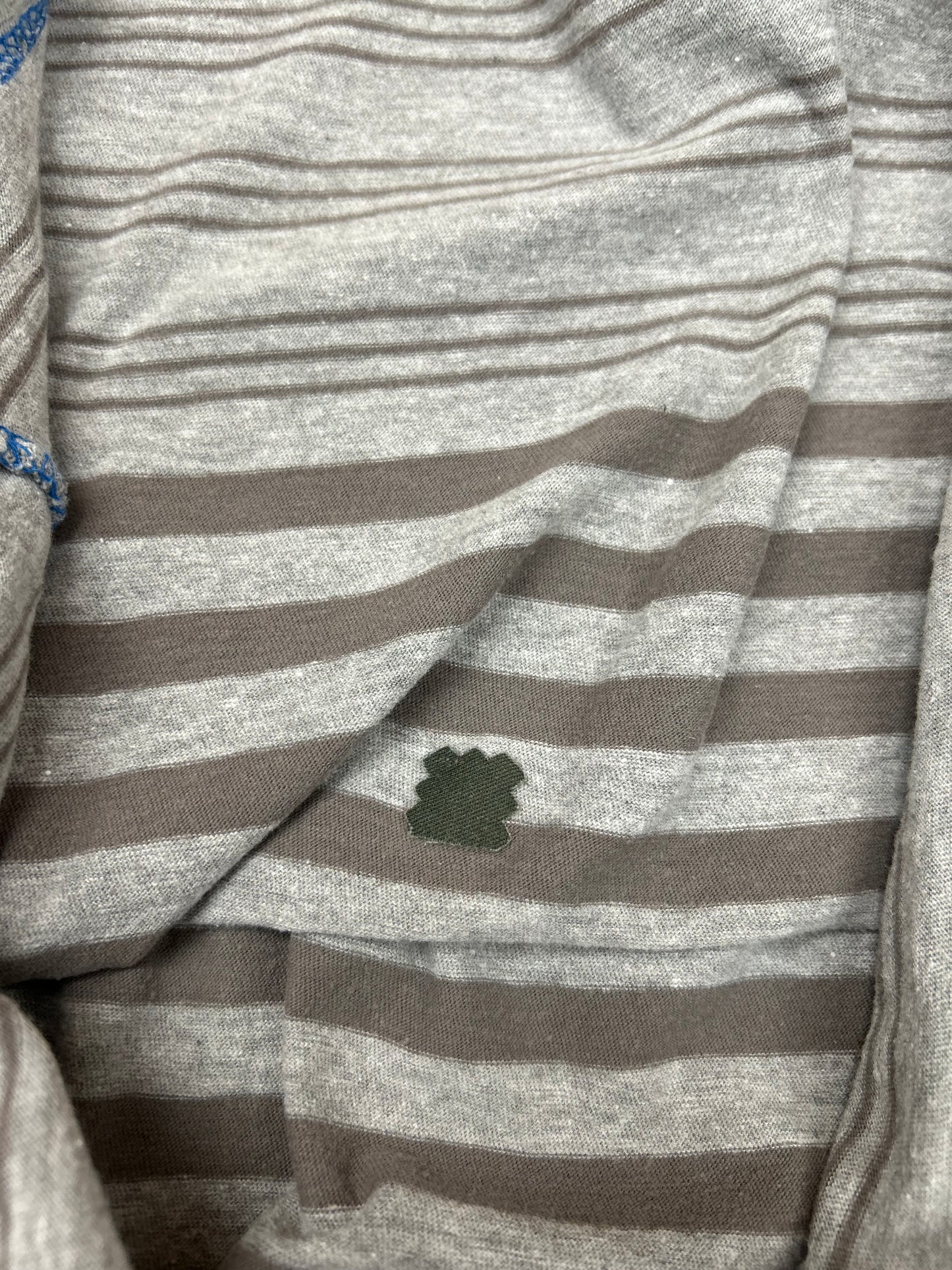 Vintage 00s DC Shoes Striped Tee Medium/Large Fit 22.5x29.25 Inches As Is Worn