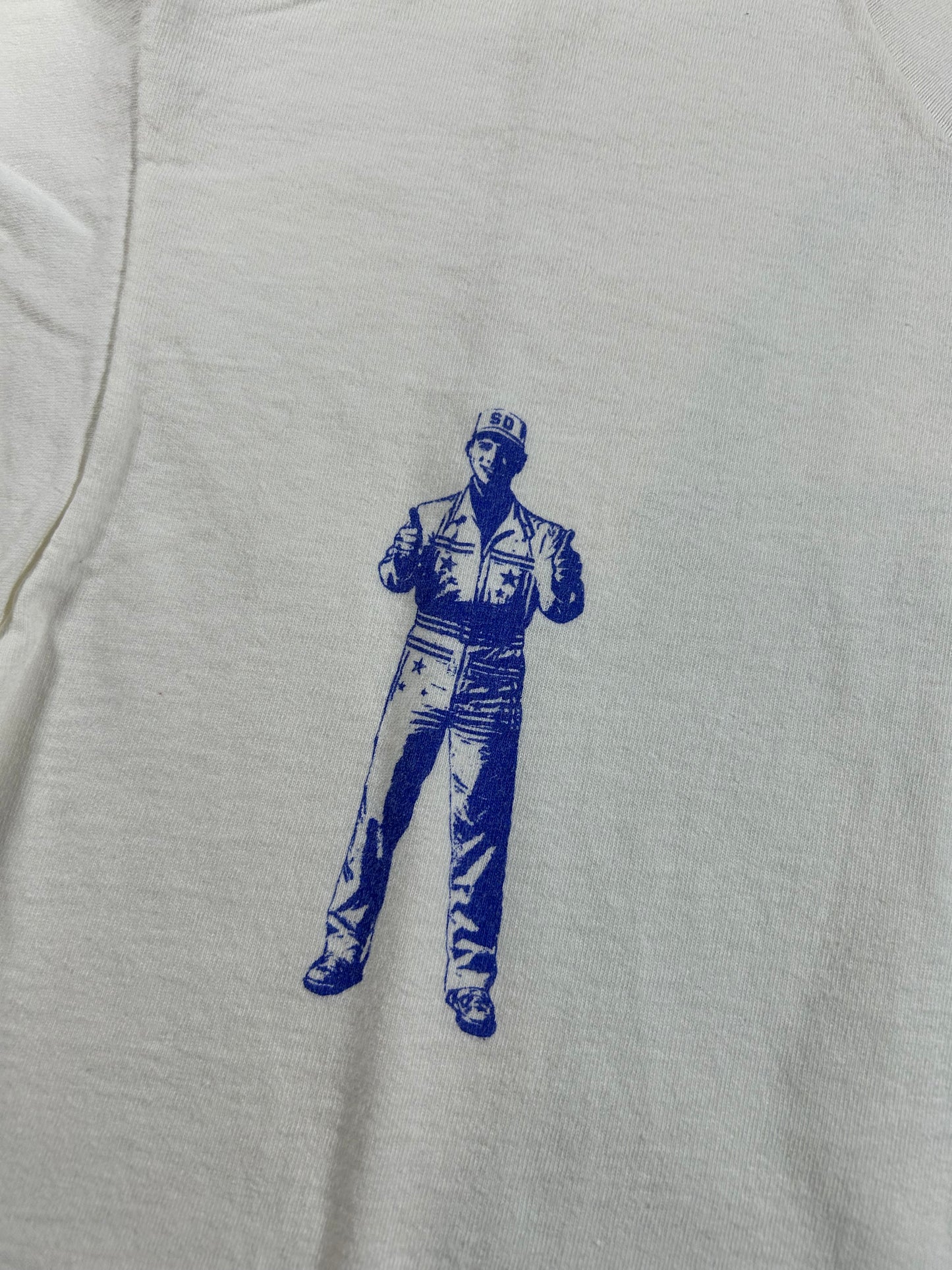 Vintage 90s Nike Super Dave I Think I Broke My Broke My Brain Dave Osborne Tee XL 23x30 Inches White