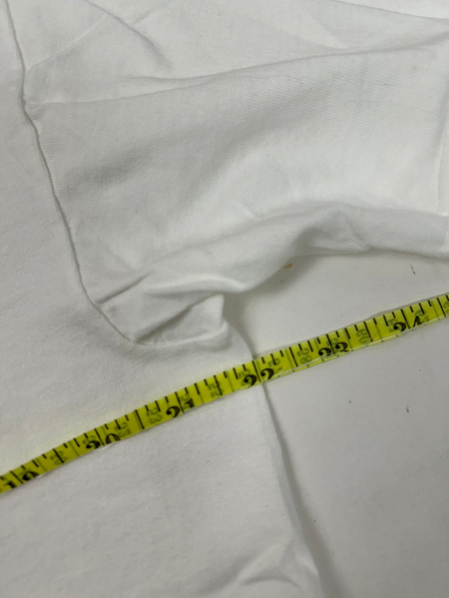 Edgewood NJ first edition “Deeper Than The Roots.” Tee Hanes Beefy-T USA/Mexico 100% Cotton White