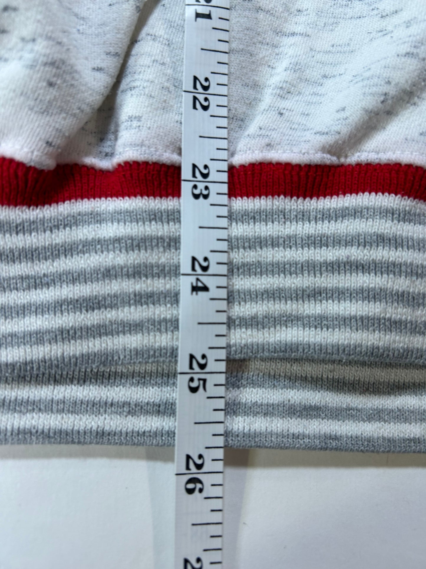 Vintage Gear For Sports Rider University College Crewneck Sweatshirt Boxy Mediumish Fit 23.25x25.75 Inches Gray