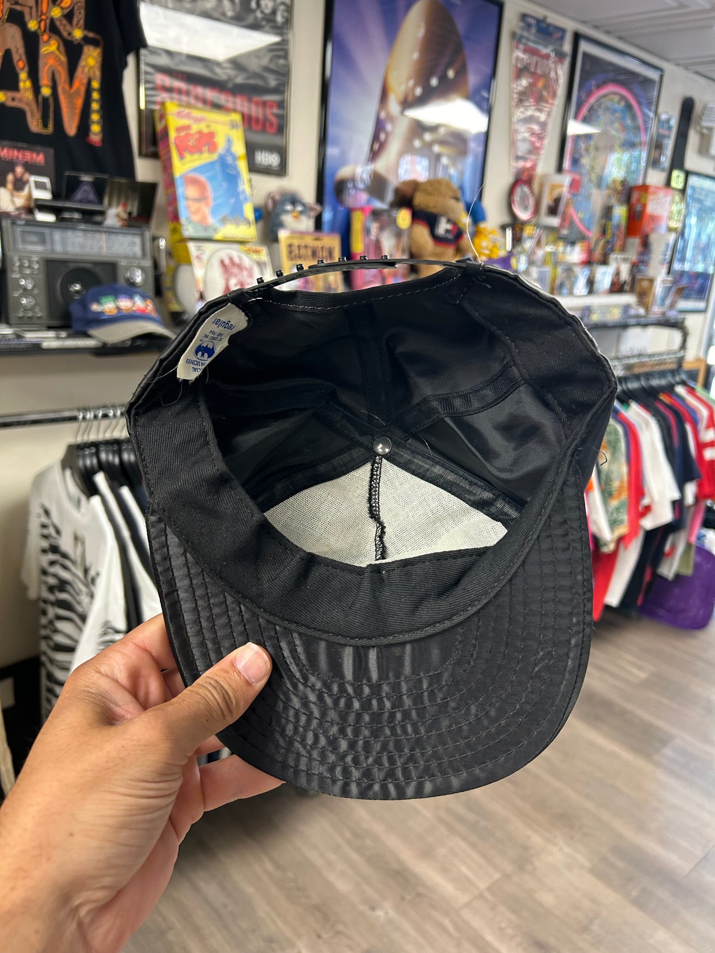 Vintage Batman Logo SnapBack Hat 1964 DC Comics Official Batman Licensee USA
