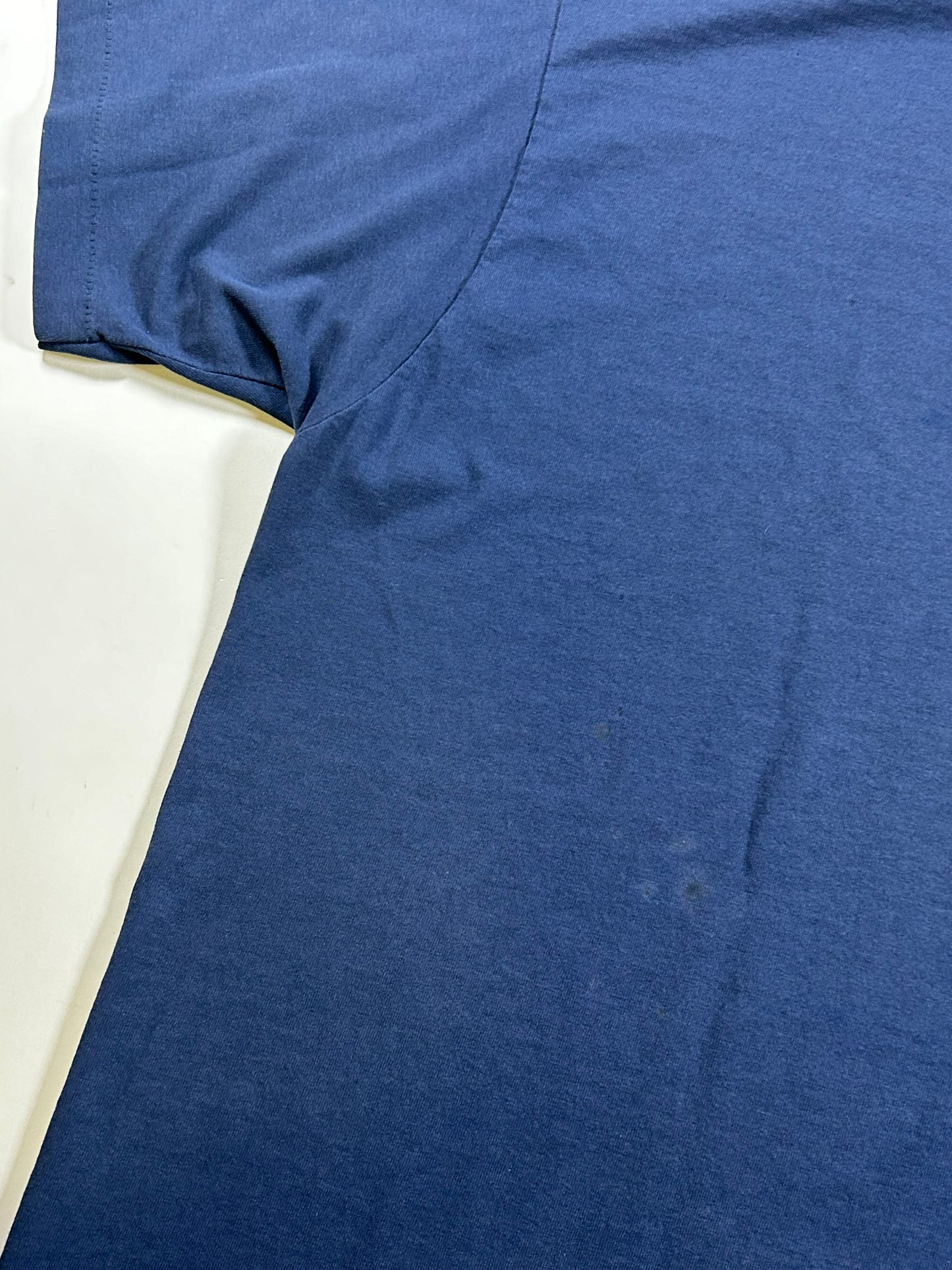 Vintage I Helped Build Main Street Market 1992 Promo Tee 2XL 26x29.25 Inches As Is