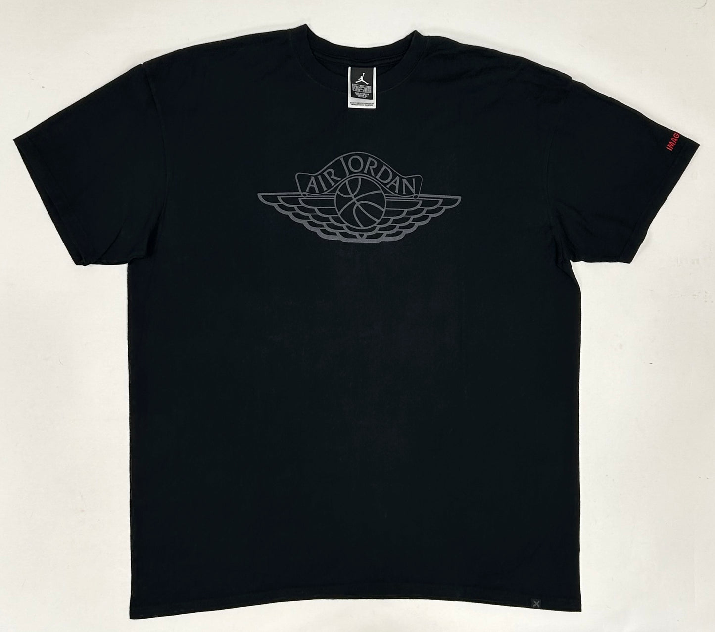 Nike Air Jordan 1 Banned Imagine If… Wings Logo Tee 2011 2XL 26x32.5 Inches