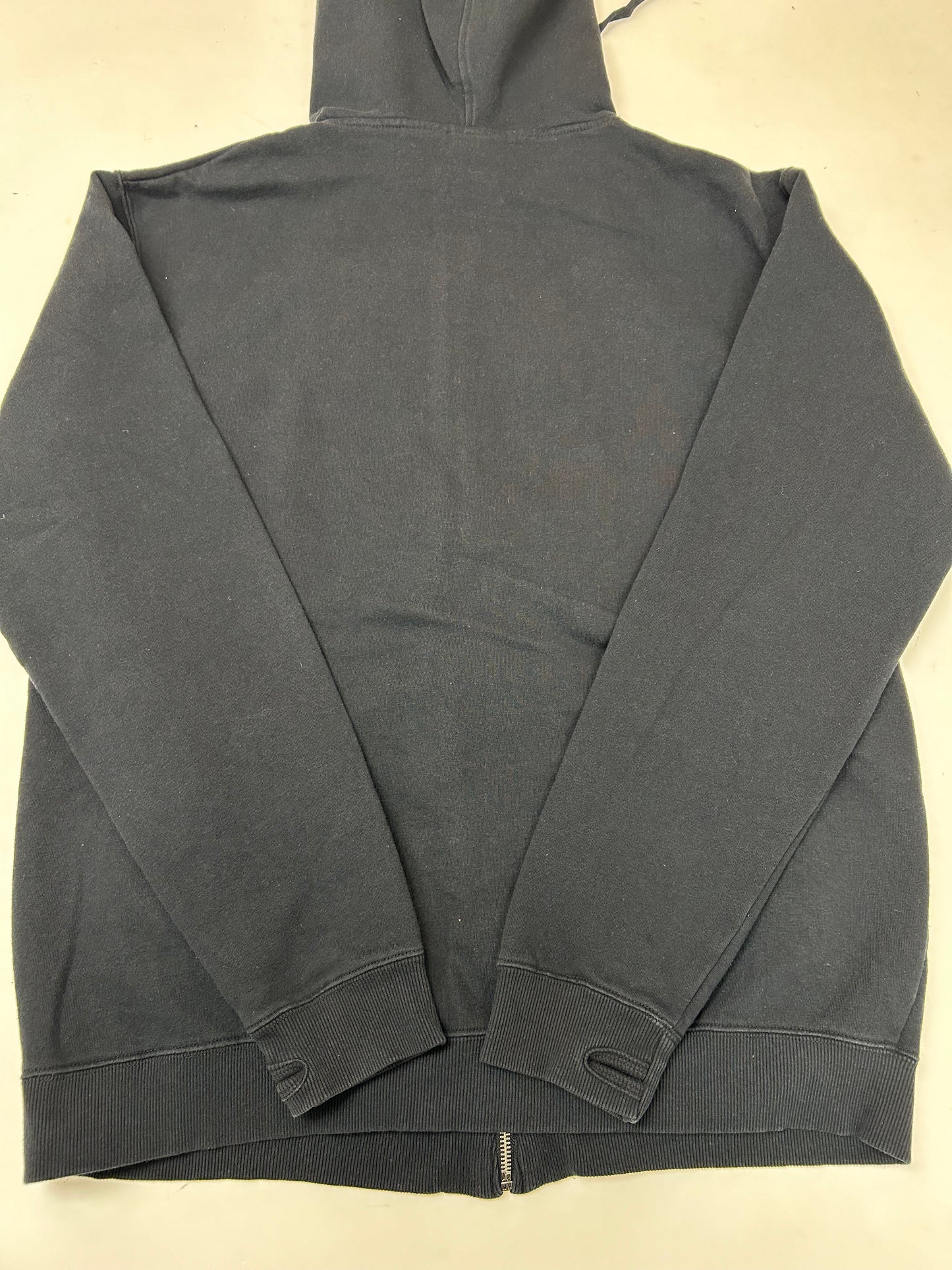 Vintage 00s Element Skatboards Earth•Wind•Water•Fire Collage Print Zip Up Hooded Sweatshirt XL/L Fit 24.25x30.25 Inches