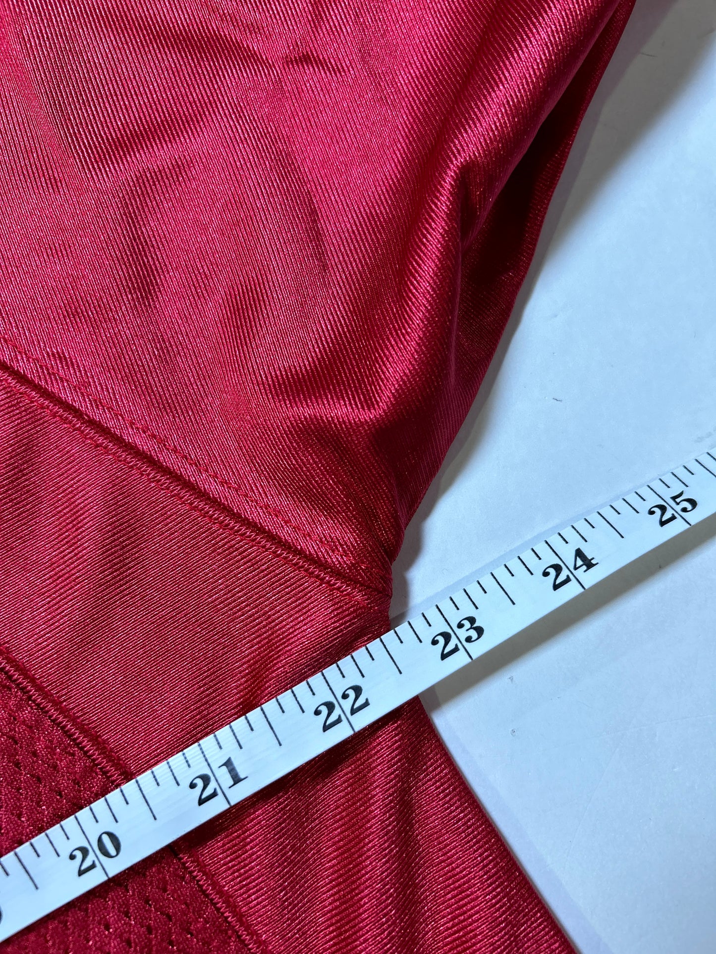 Vintage 00s Reebok NFL Equipment New York Giants Michael Strahan #92 Red Jersey Medium 22.5x30.5/33 Inchee