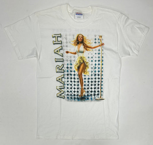 Vintage Mariah Carey Adventures Of Mimi Concert Tour Shirt 2006 Music Tee Small 18.25x28.5 Inches