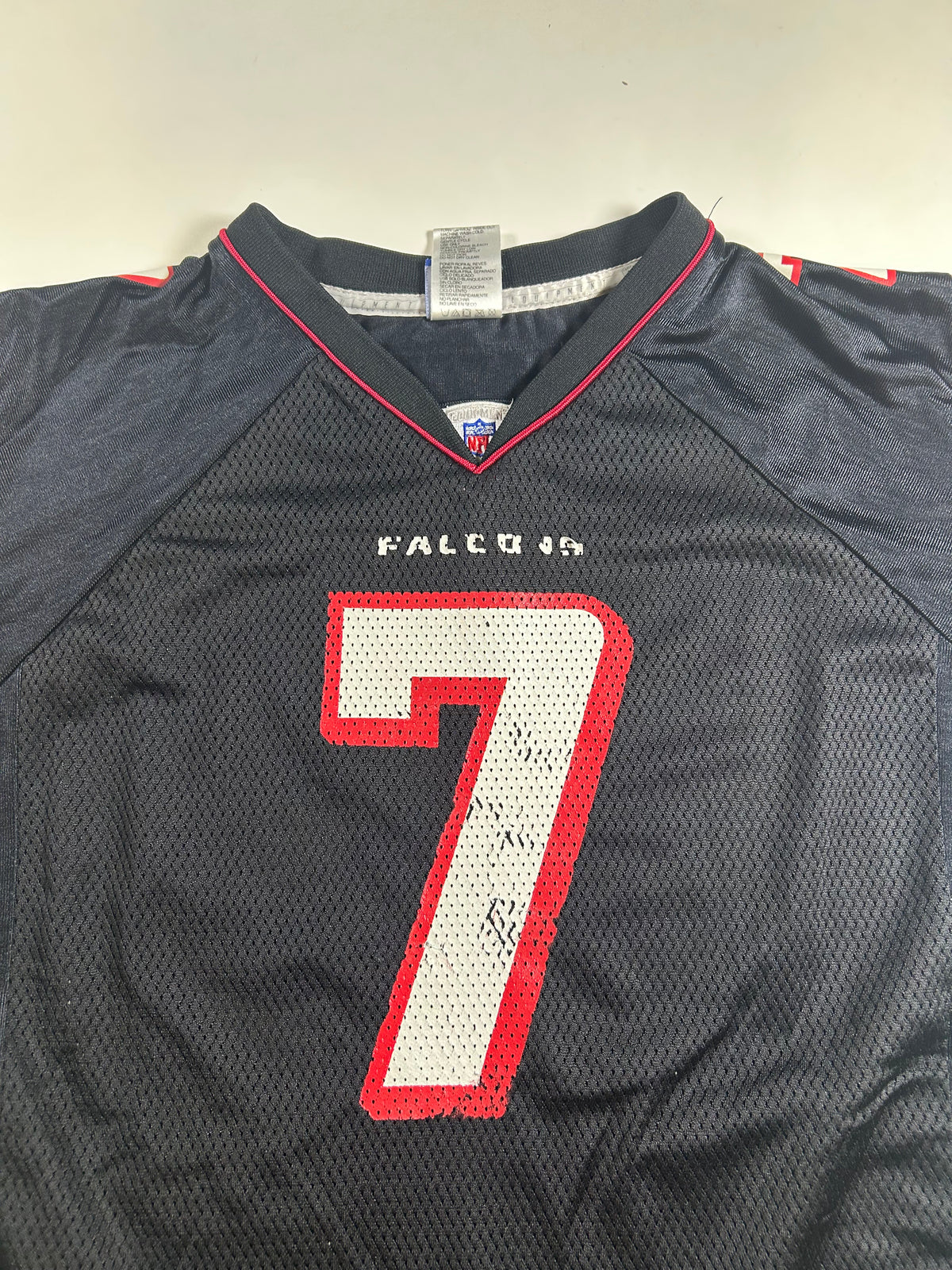 Vintage Reebok On Field Atlanta Falcons Michael Vick #7 Jersey Youth Large 19.5x25.5/27.5 Inches Worn