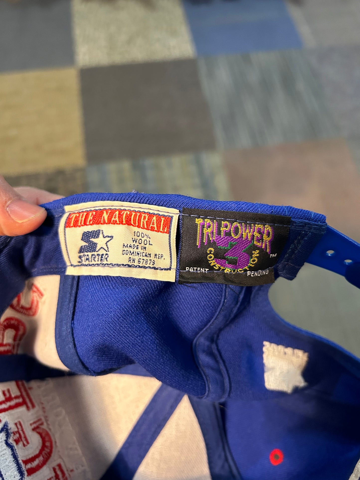 Vintage 90s Starter New York Rangers NHL SnapBack Hat