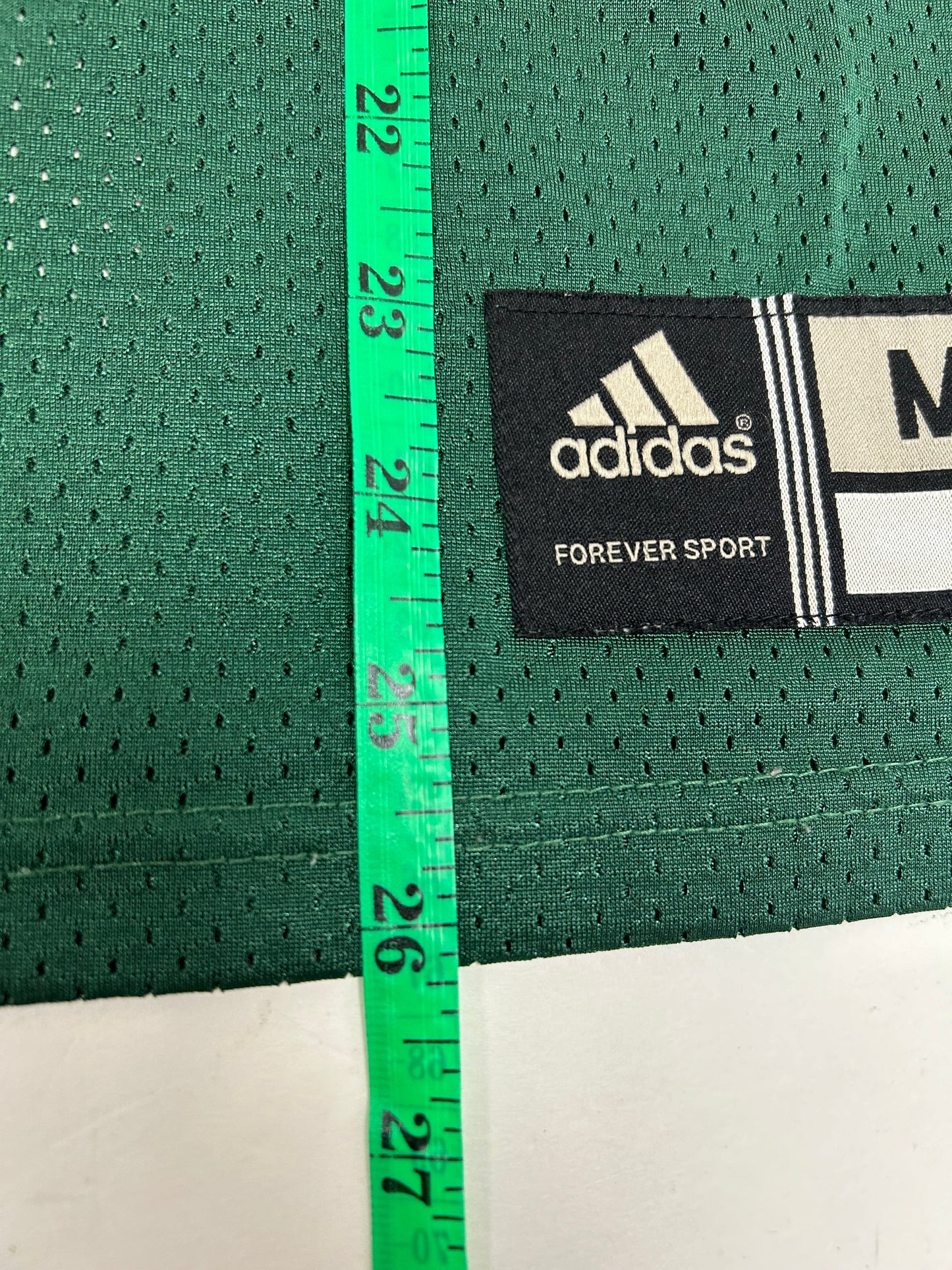 Vintage 2000s Adidas Notre Dame Fighting Irish Brady Quinn #10 Jersey Youth Medium Green