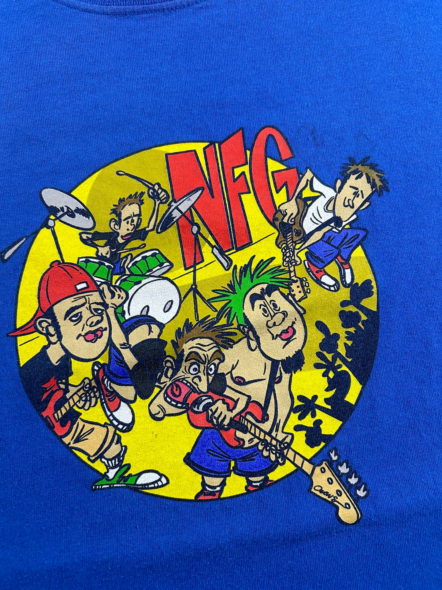 Vinatge 2003 New Found Glory North American Tour Band Tee Large