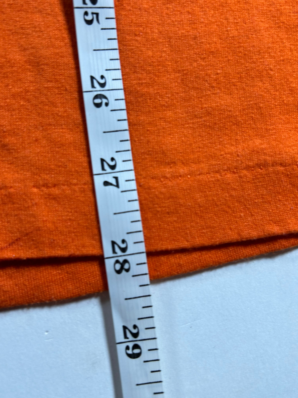 Vintage 1989 This is My Halloween Costume Funny Orange Hallmark T-Shirt 21.25x28.25 Inches As Is Has Wear