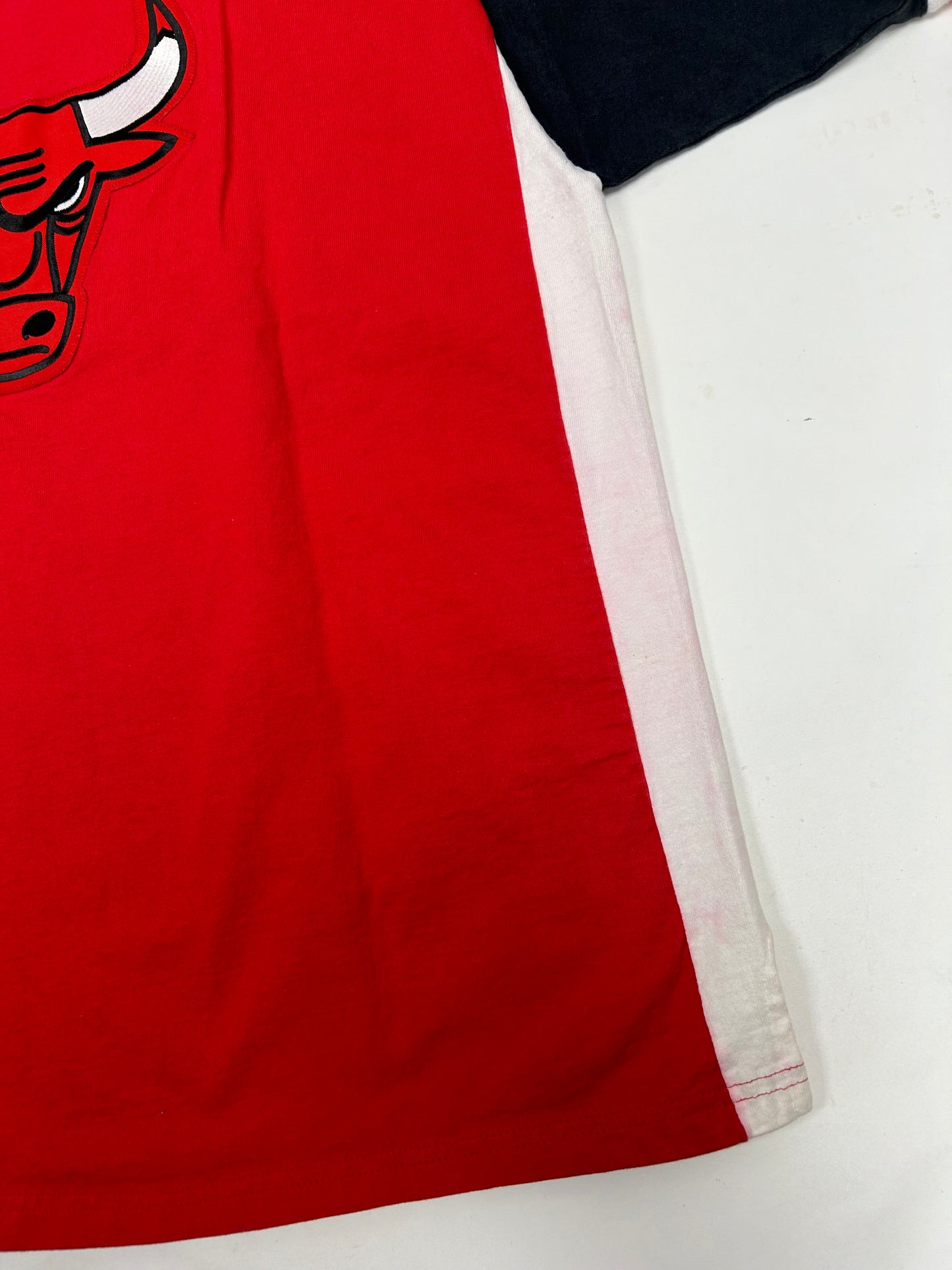Vintage Chicago Bulls NBA Official Shooting Shirt Champion Basketball 2XL Jordan