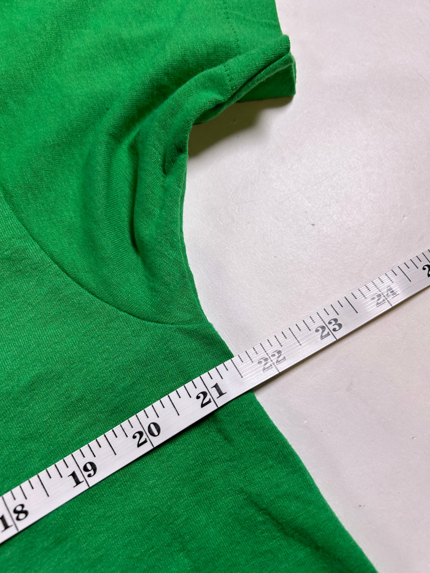 Vintage Princeton Free Wheelers Princeton University Bicycling Event Tee Large 21.5x27.75 Inches Green