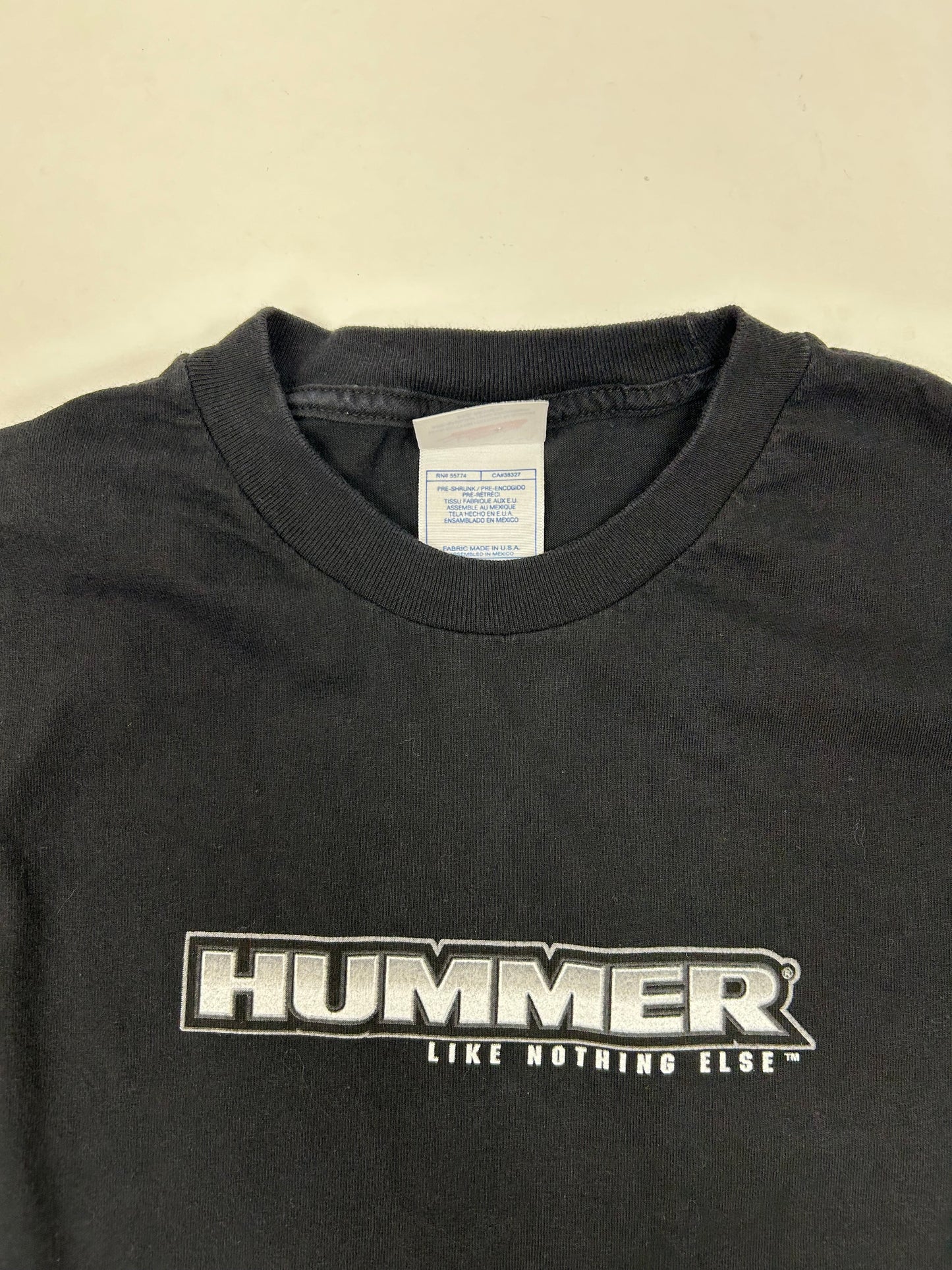 Vintage Hummer H2 Like Nothing Else Off Road GM Truck Y2K Size XL 23.25x30.25 Inches
